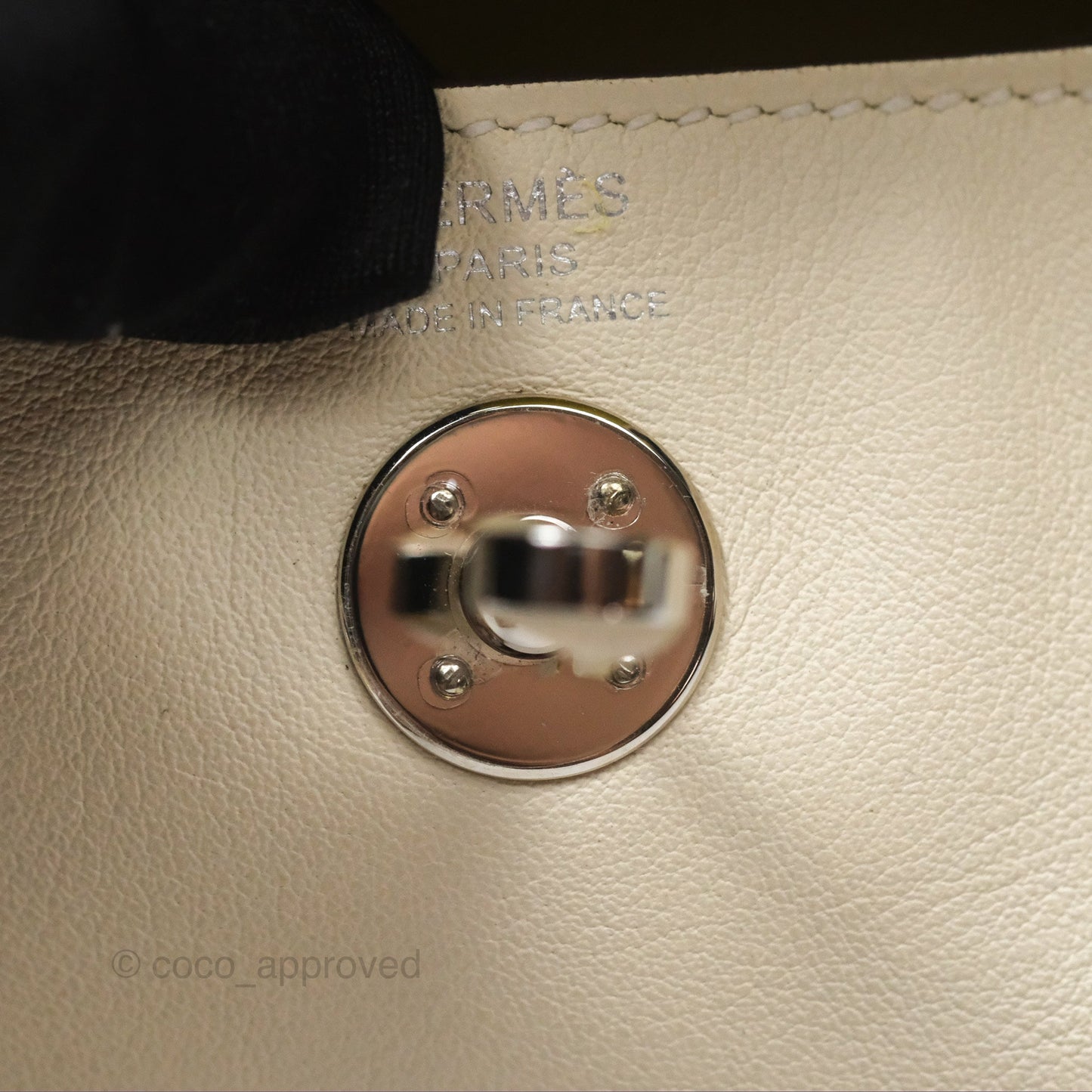 Hermès Mini Lindy 20 Nata I2/ Lime 9R Swift Palladium Hardware