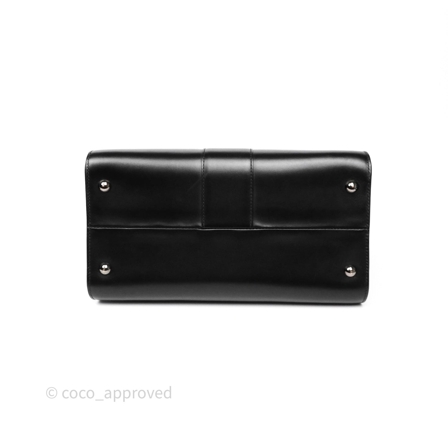 Delvaux Brillant L'Humour MM Black Calfskin
