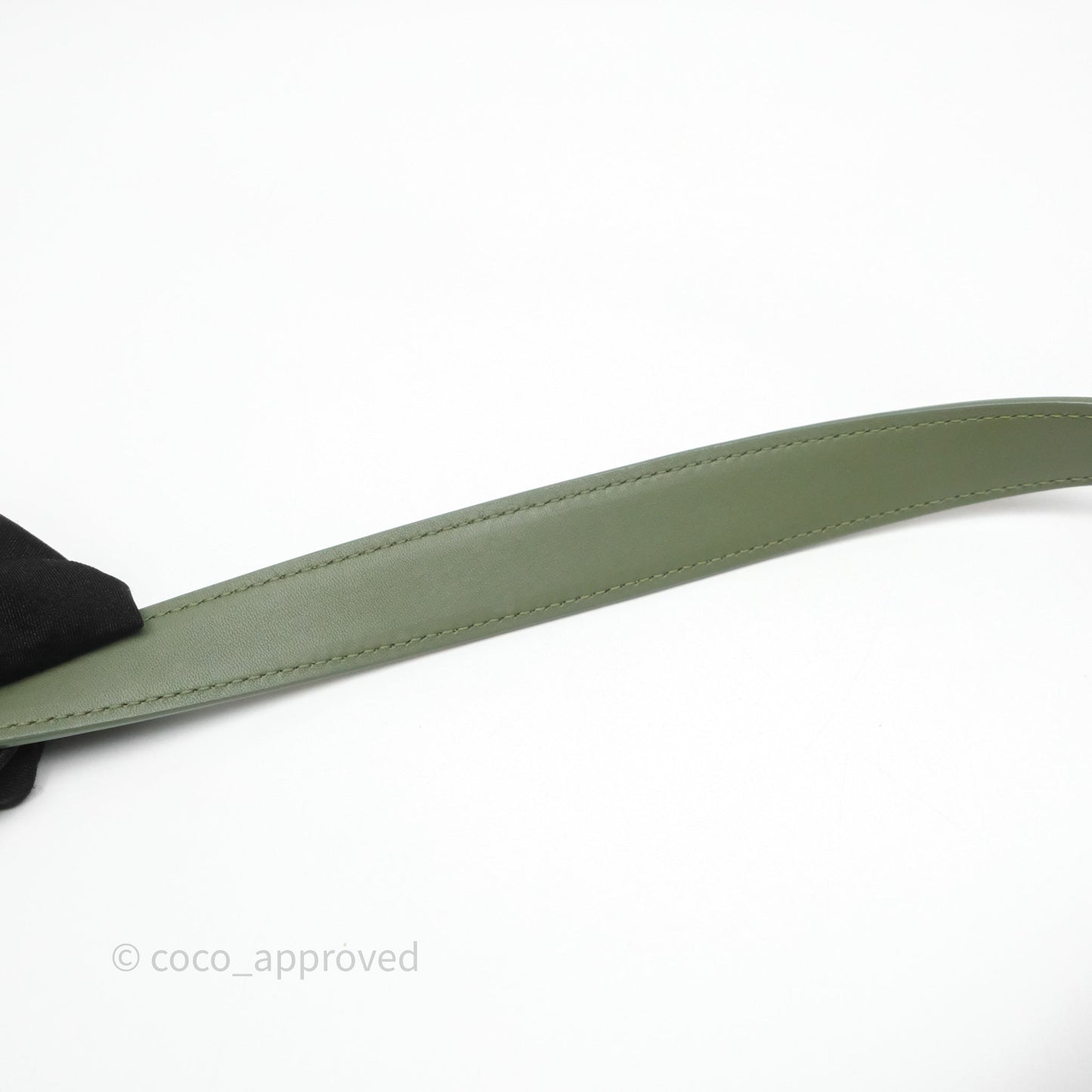 Loewe Small Luna Anagram Shoulder Bag Green Calfskin Jacquard