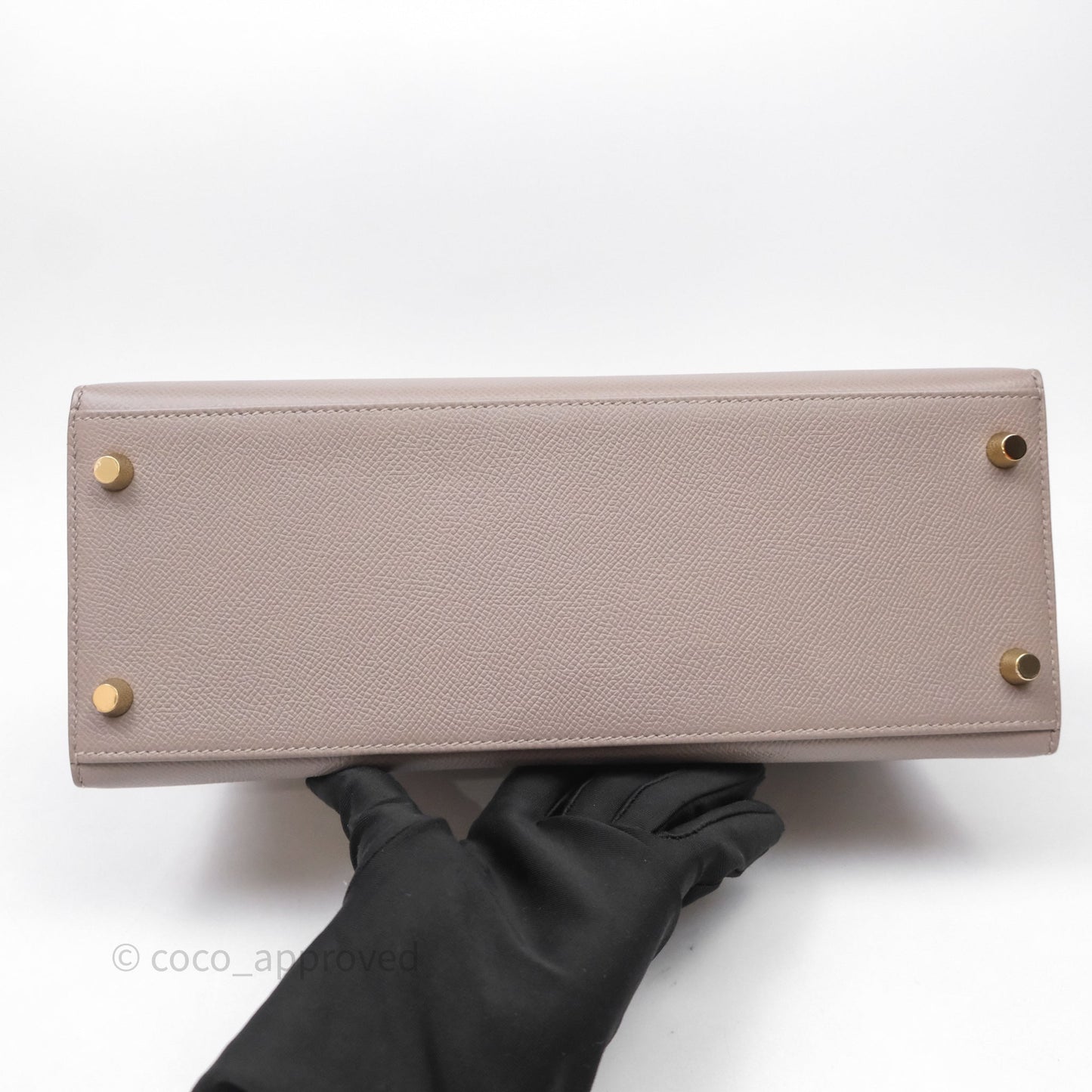 Hermes Kelly 28 Gris Asphalte Epsom Gold Hardware