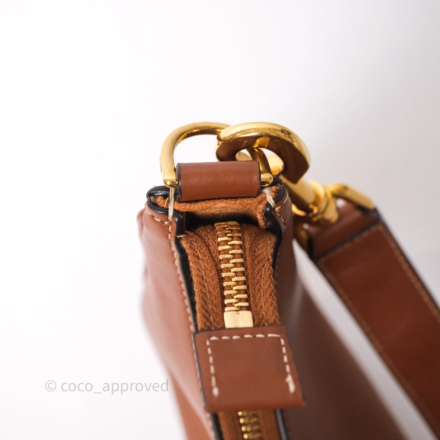 Celine Ava Bag In Smooth Calfskin Tan