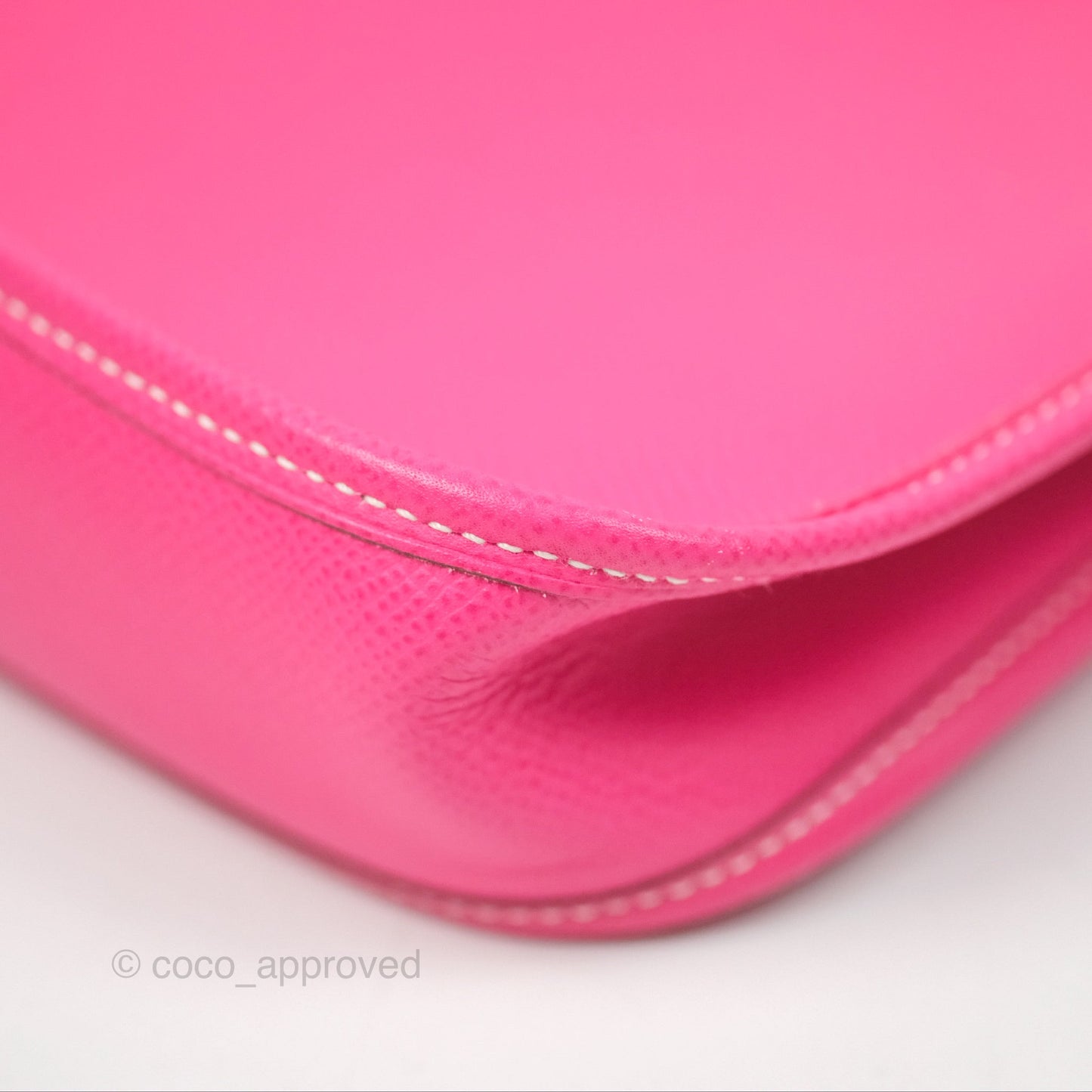 Hermès Mini Evelyne 16 Hot Pink Epsom Palladium Hardware