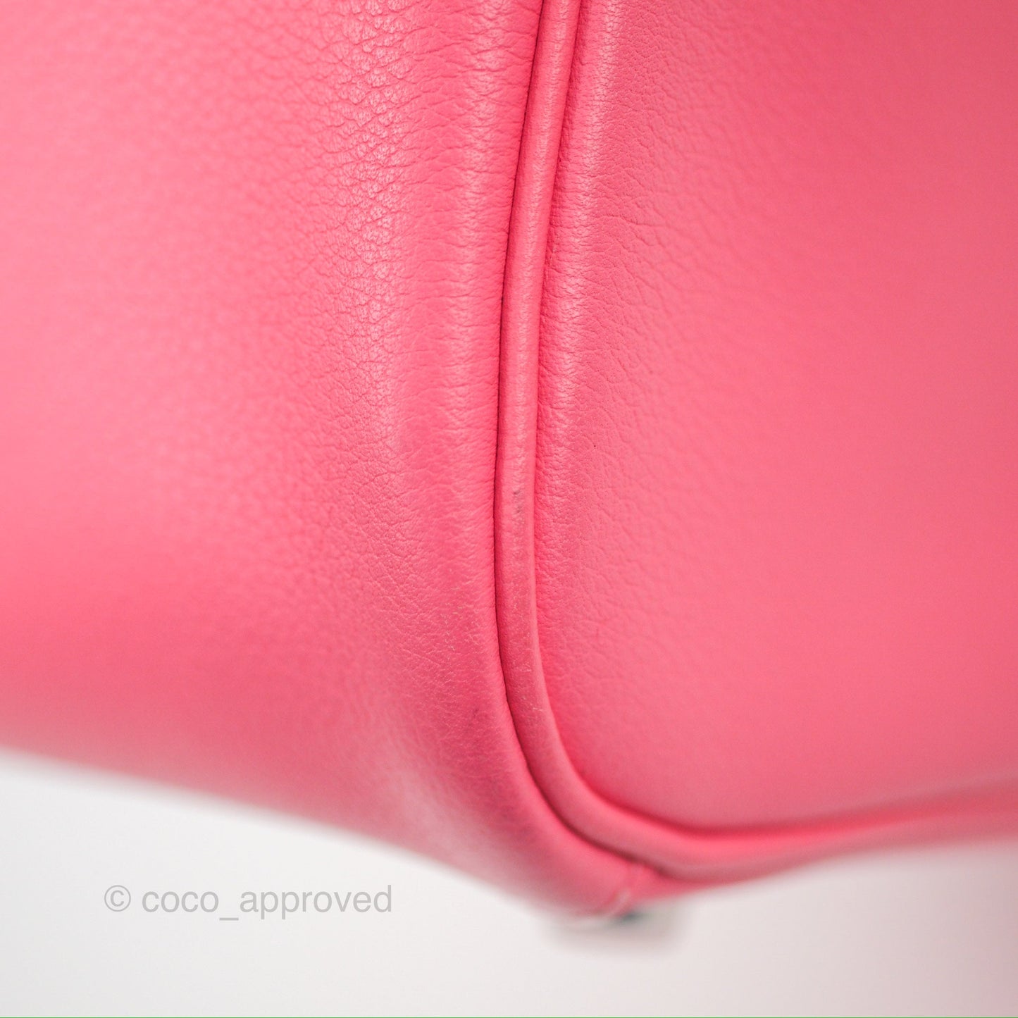 Hermès Lindy 26 Rose Azalee Evercolor Palladium Hardware