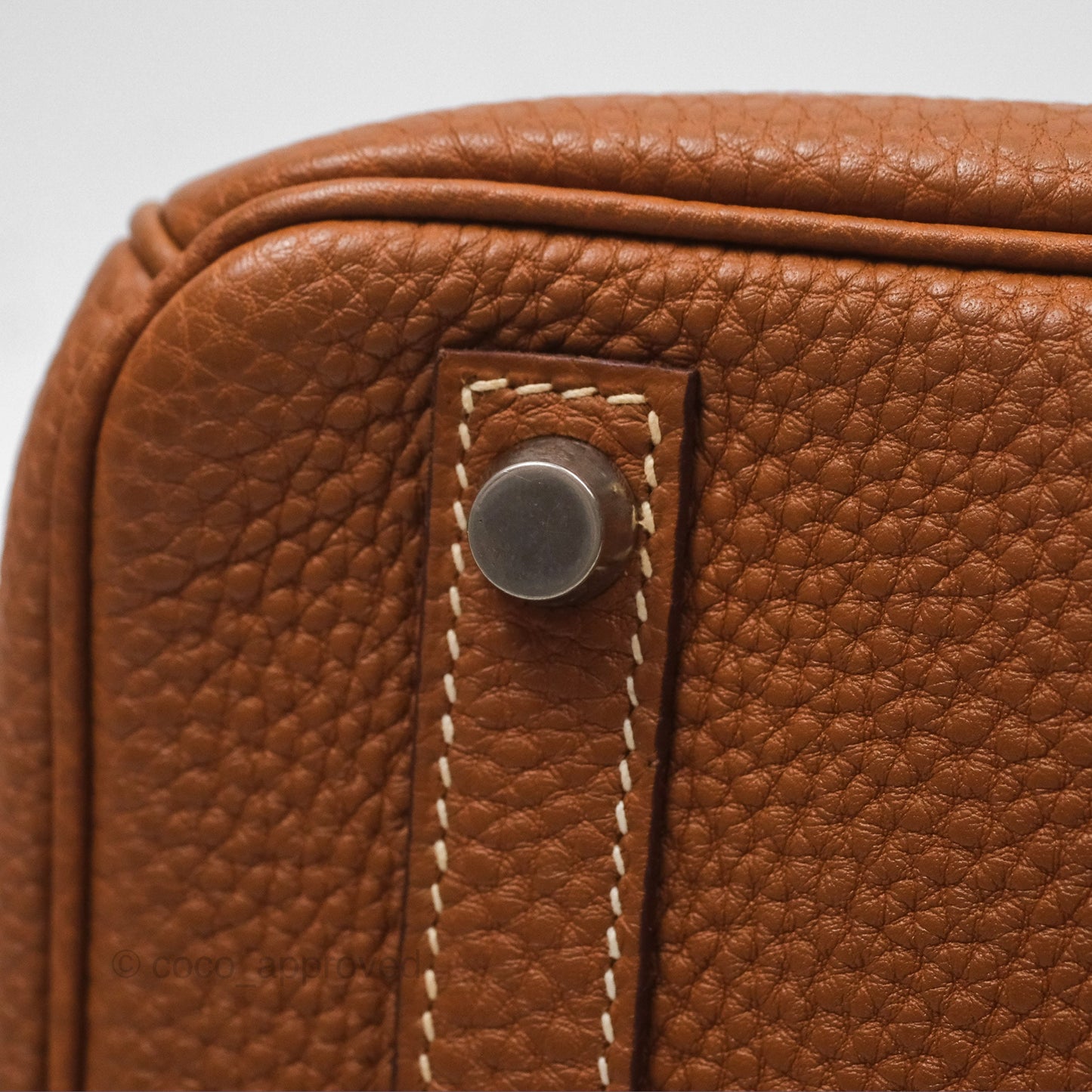 Hermès Birkin 30 Retourne Gold 37 Clemence Palladium Hardware