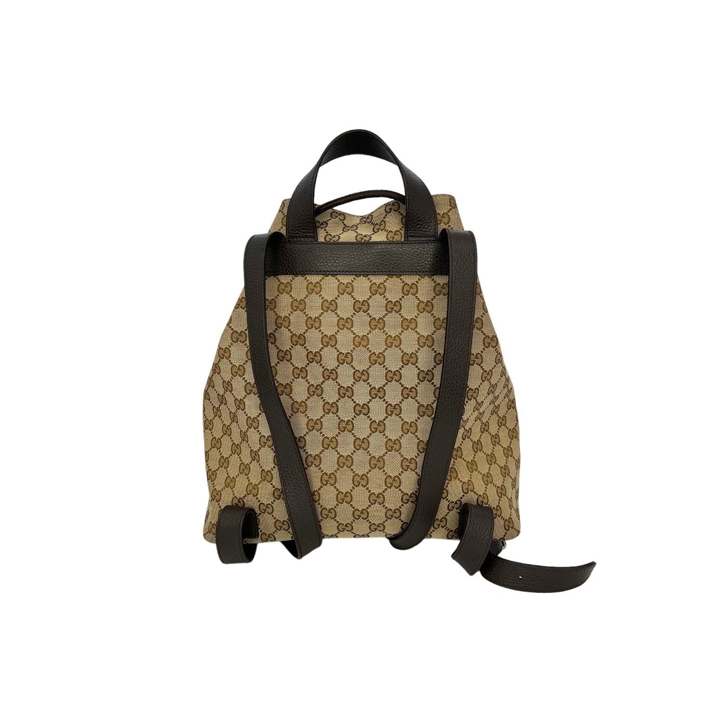 Luxury Gucci GG Supreme Drawstring Backpack
