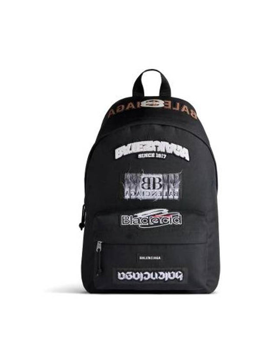 Luxury Balenciaga Explorer Backpack Black