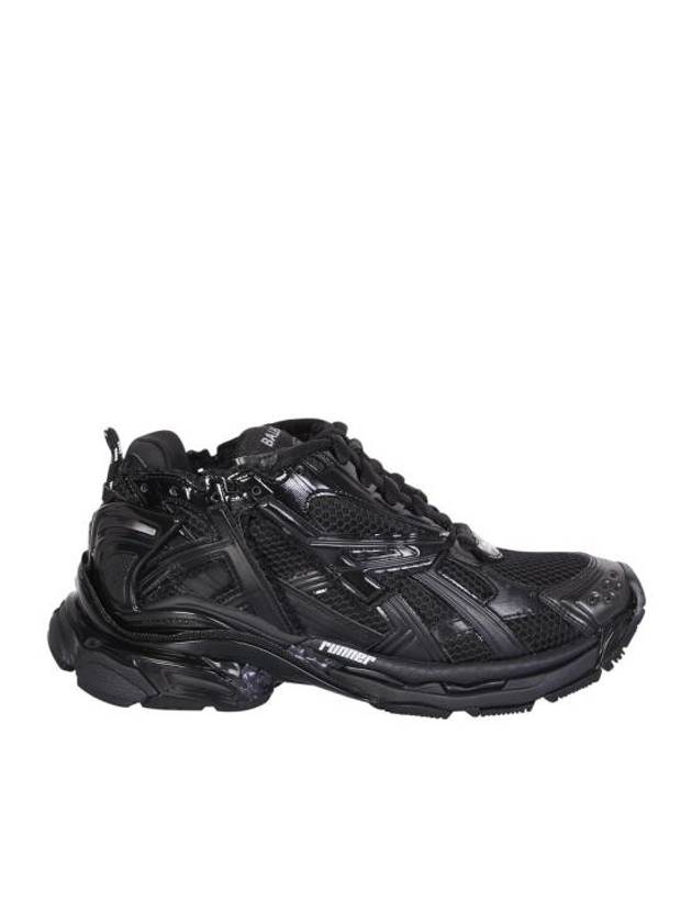 Luxury Balenciaga Runner Low Top Sneakers Black