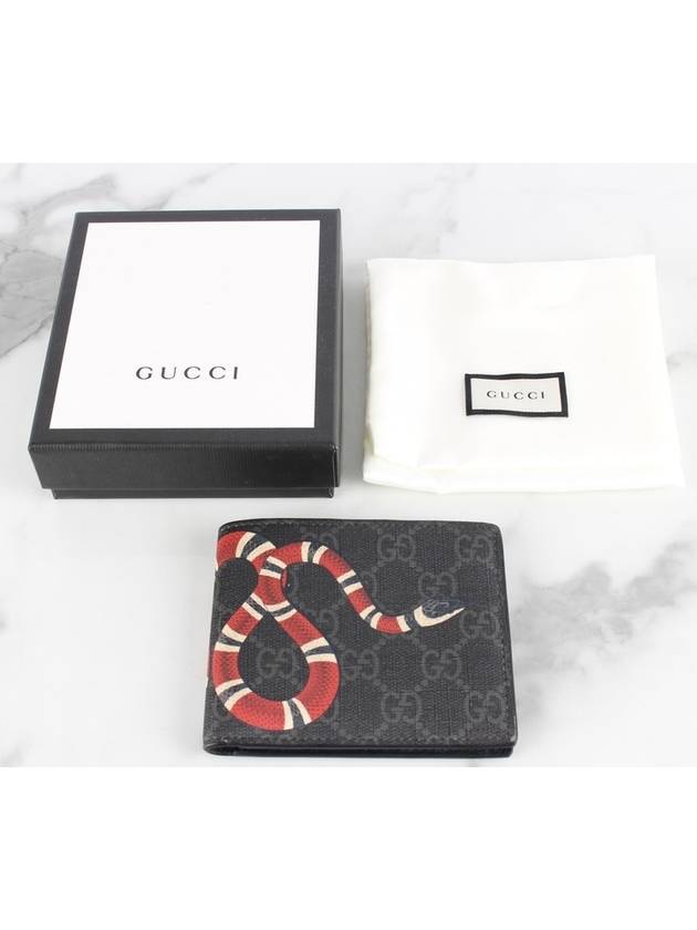 Luxury Gucci Trending 2025 Snake half wallet