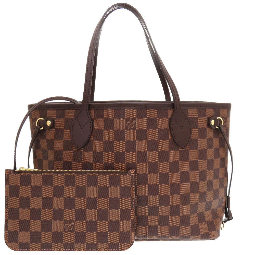 LOUIS VUITTON Tote Bag N40600 Damier canvas Slys Damier New Neverfull PM Women