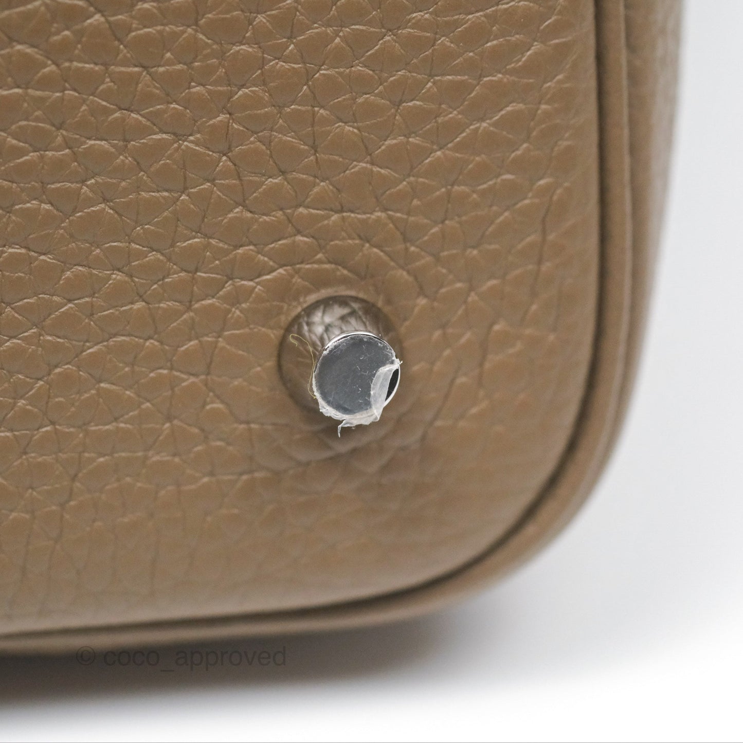 Hermès Picotin Lock 22 Etoupe Clemence Palladium Hardware