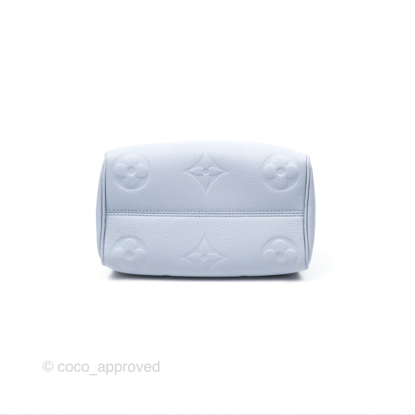 Louis Vuitton Speedy Bandoulière 20 Monogram Empreinte Leather Blue Hour