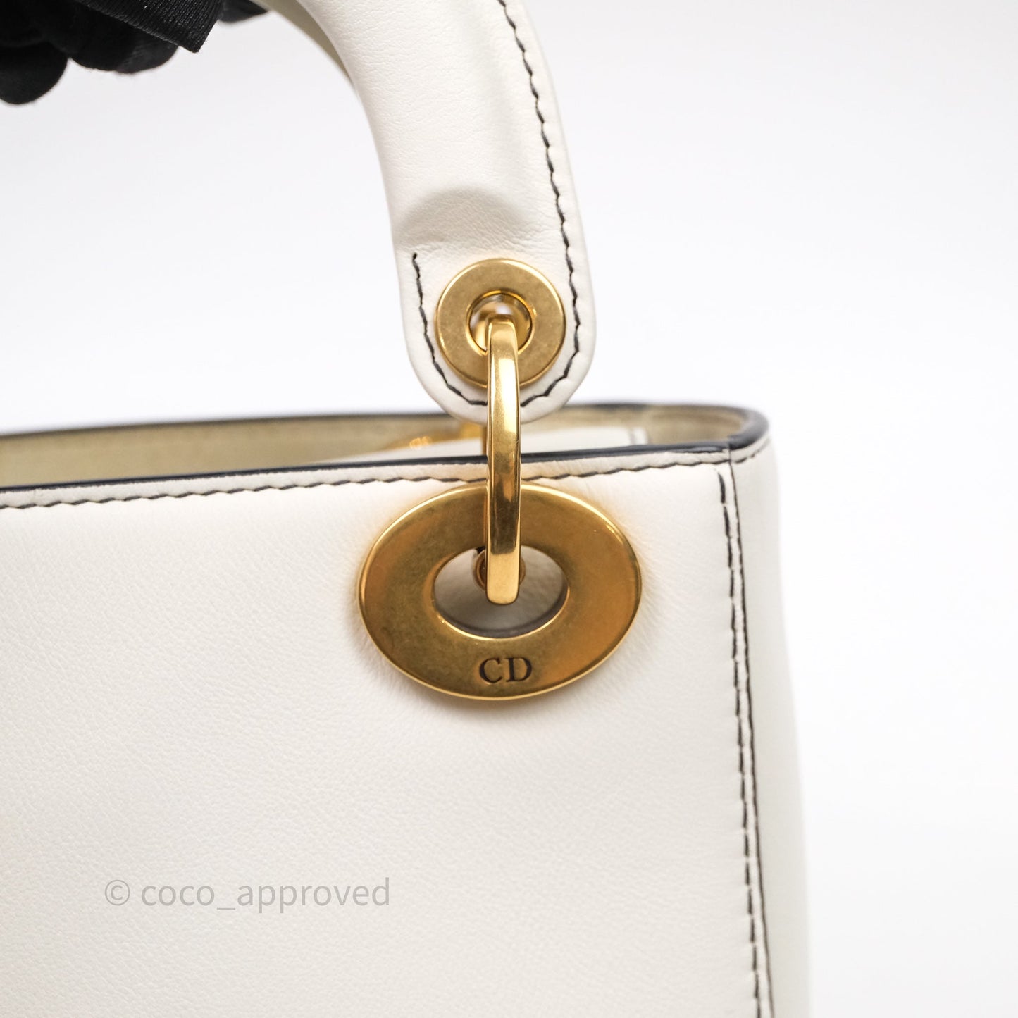 Christian Dior Mini Lady Dior Niki De Saint Phalle Calfskin White