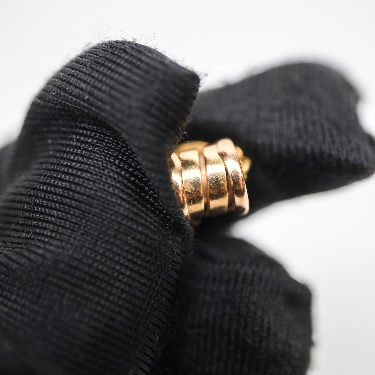 Bvlgari B.Zero1 18k Three Tone Gold Bracelet
