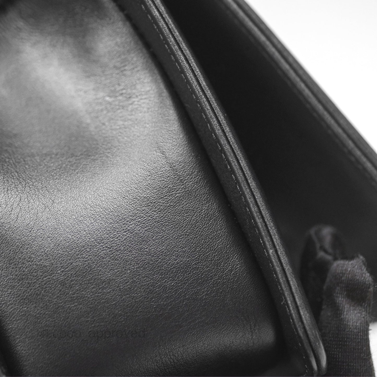 Chanel Medium Boy Quilted Black Calfskin Ruthenium Hardware