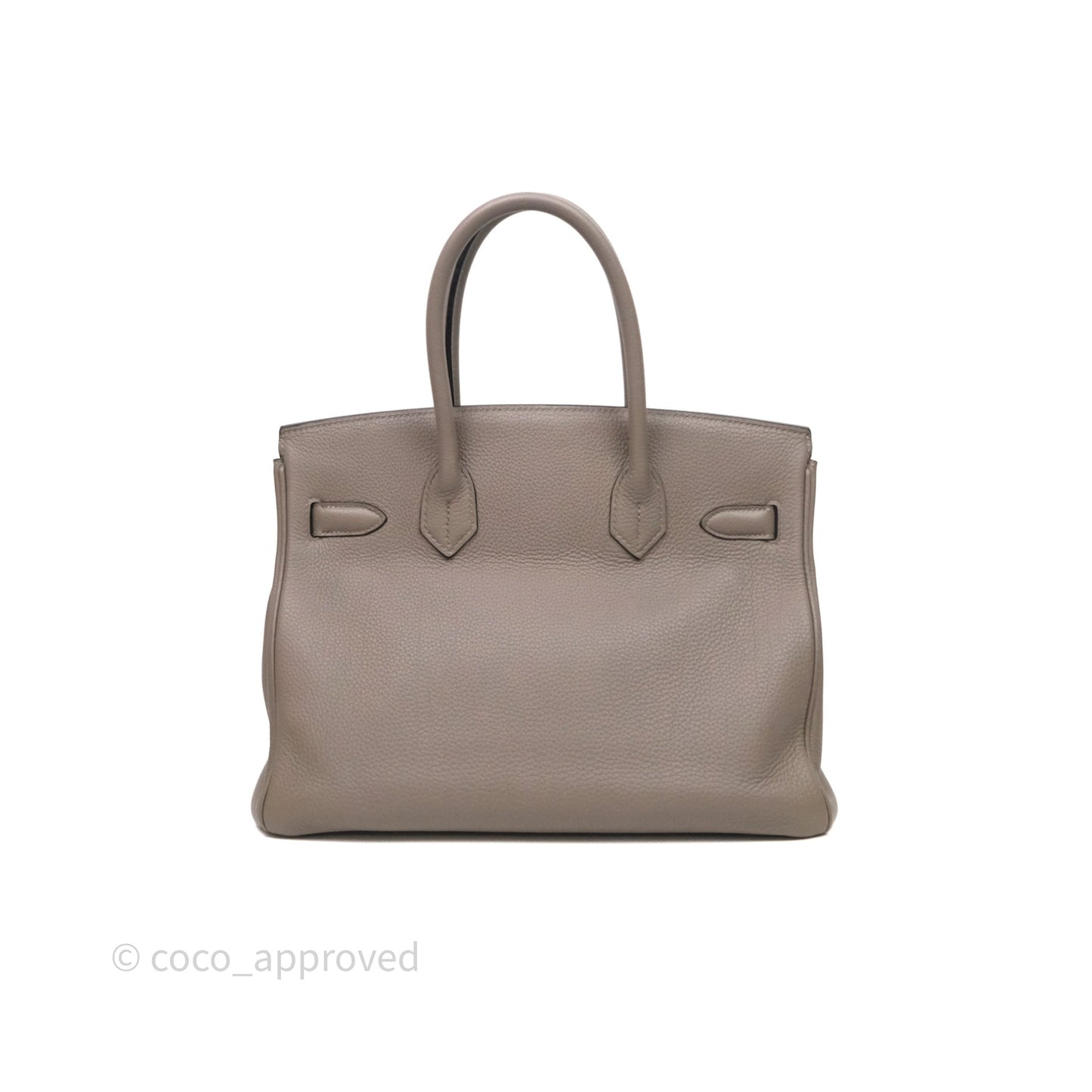 Hermès Birkin 30 Gris Asphalt M8 Togo Palladium Hardware