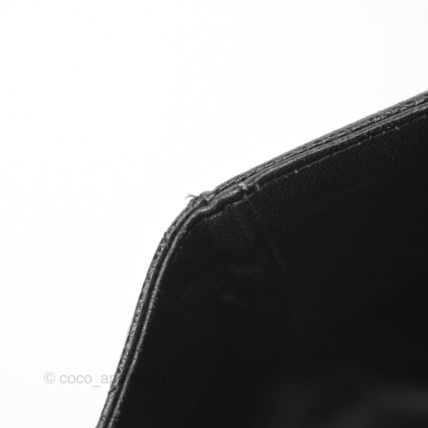 Chanel Maxi Single Flap Quilted Black Caviar Silver Hardware