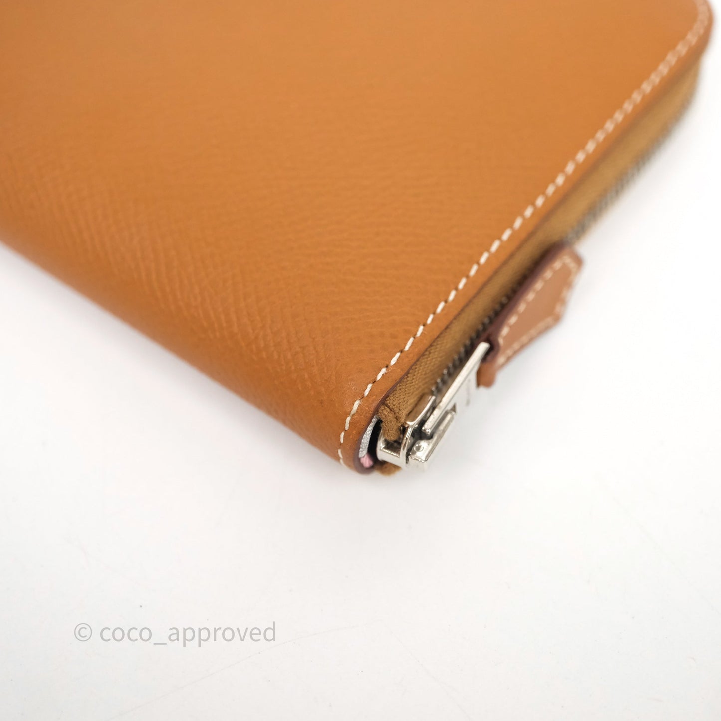 Hermès Silk In Classique Long Wallet Gold Epsom