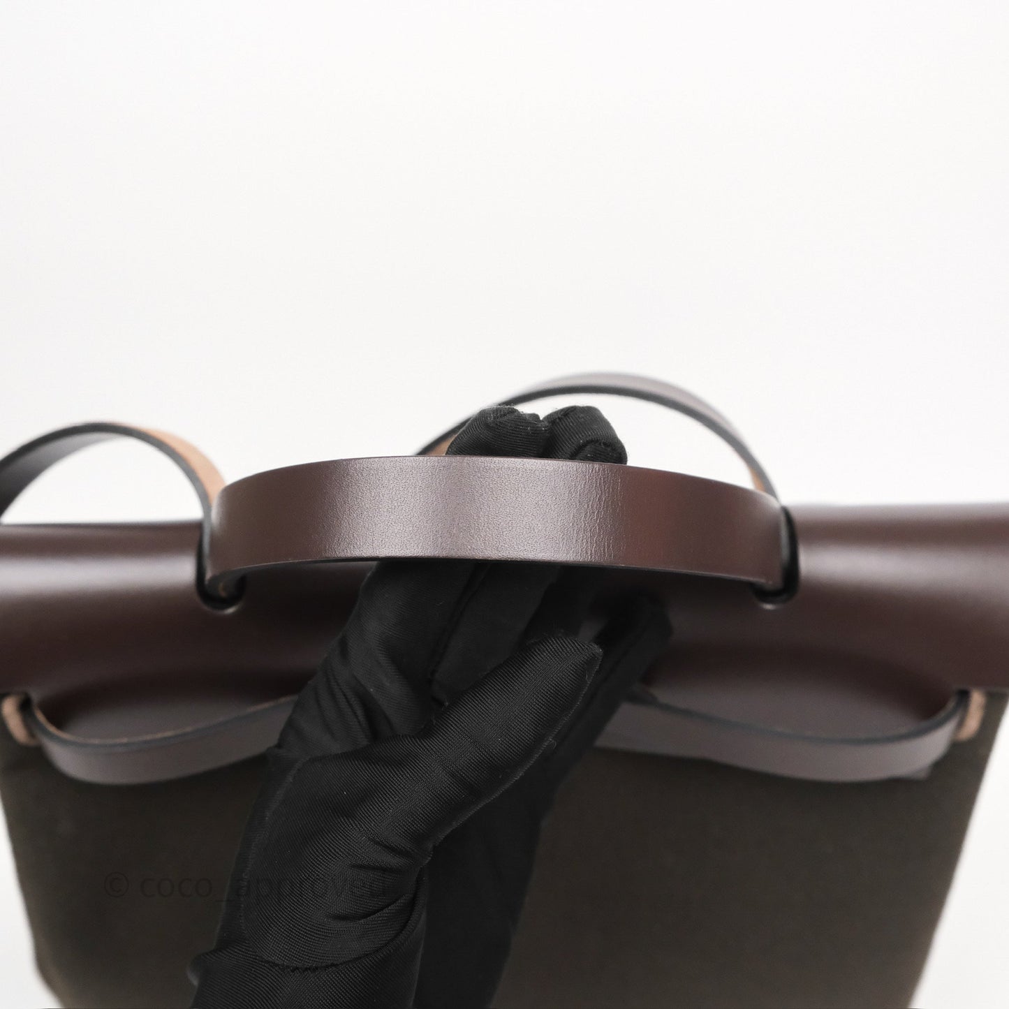 Hermès Herbag Zip 31 Retourne Dark Bronze Ebene Palladium Hardware