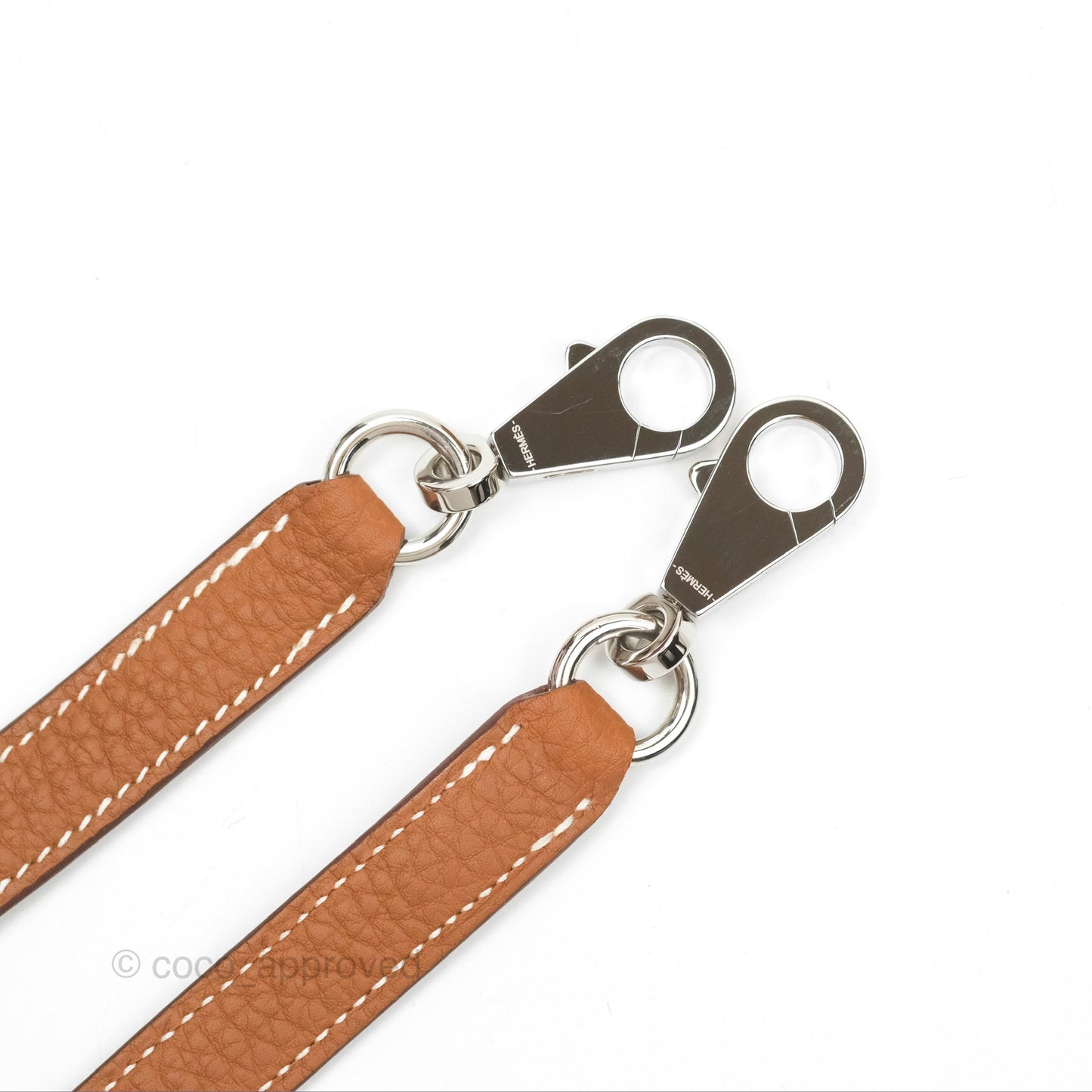 Hermès Retourne Kelly 25 Gold Togo Palladium Hardware
