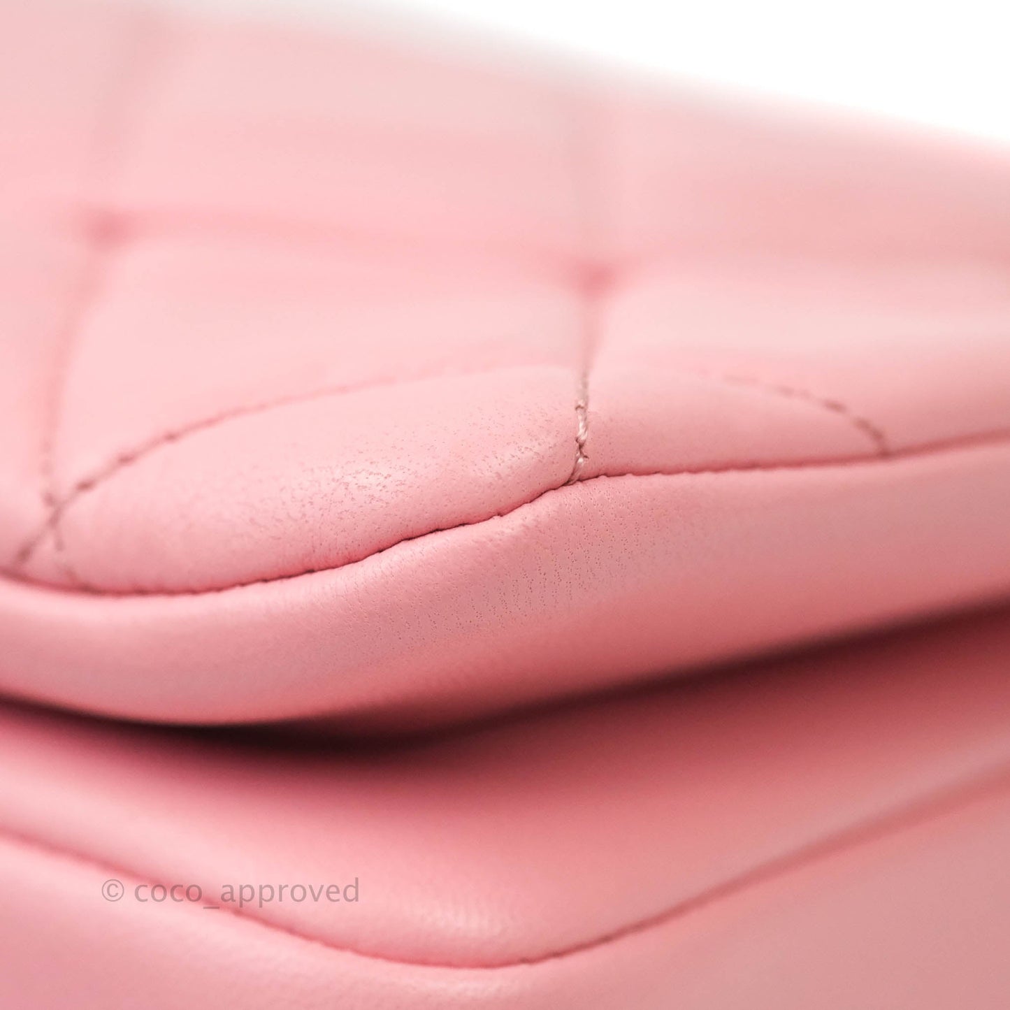 Chanel Quilted Trendy CC Small Pink Lambskin Gold Hardware
