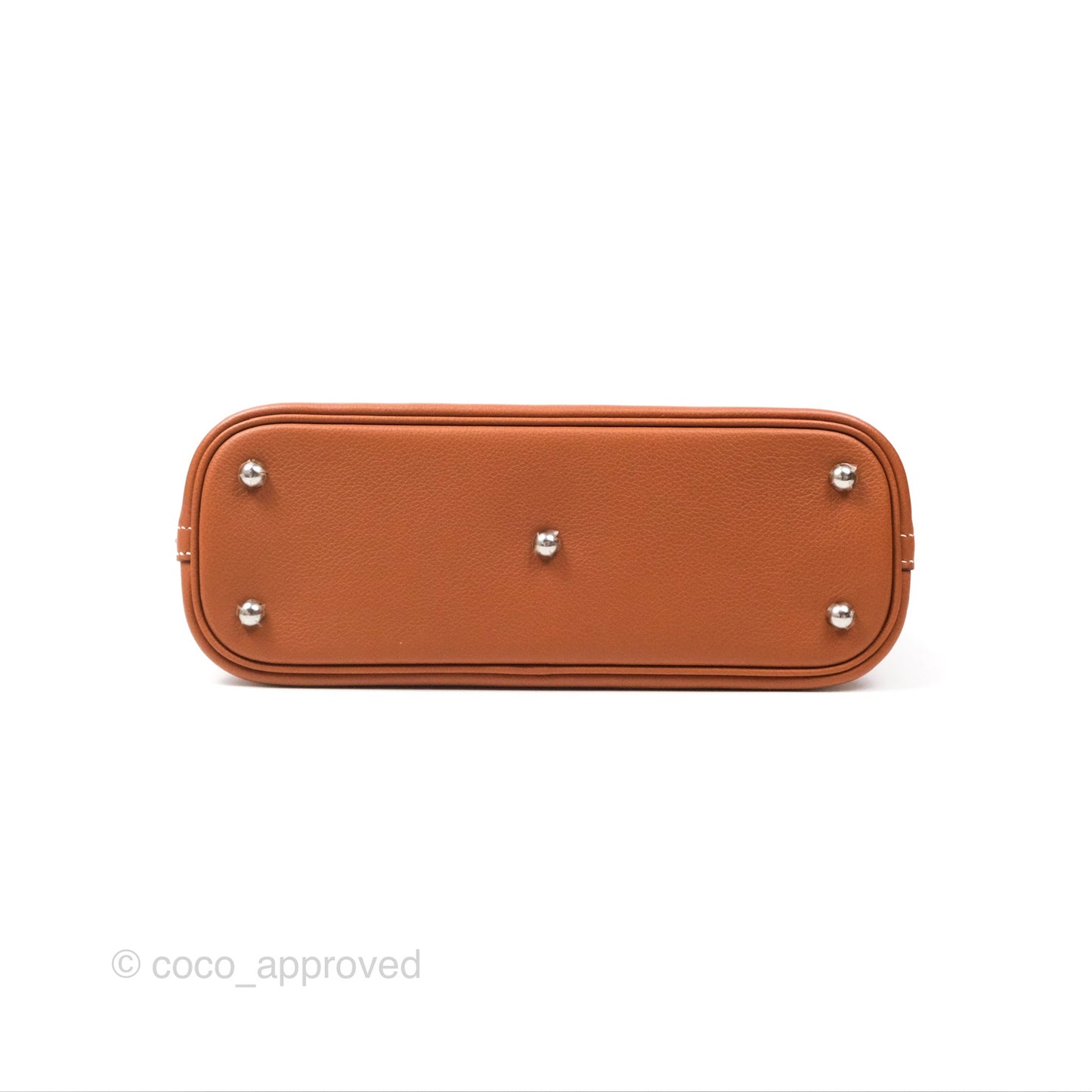 Hermès Bolide 1923 25 Gold 37 Evercolor Palladium Hardware