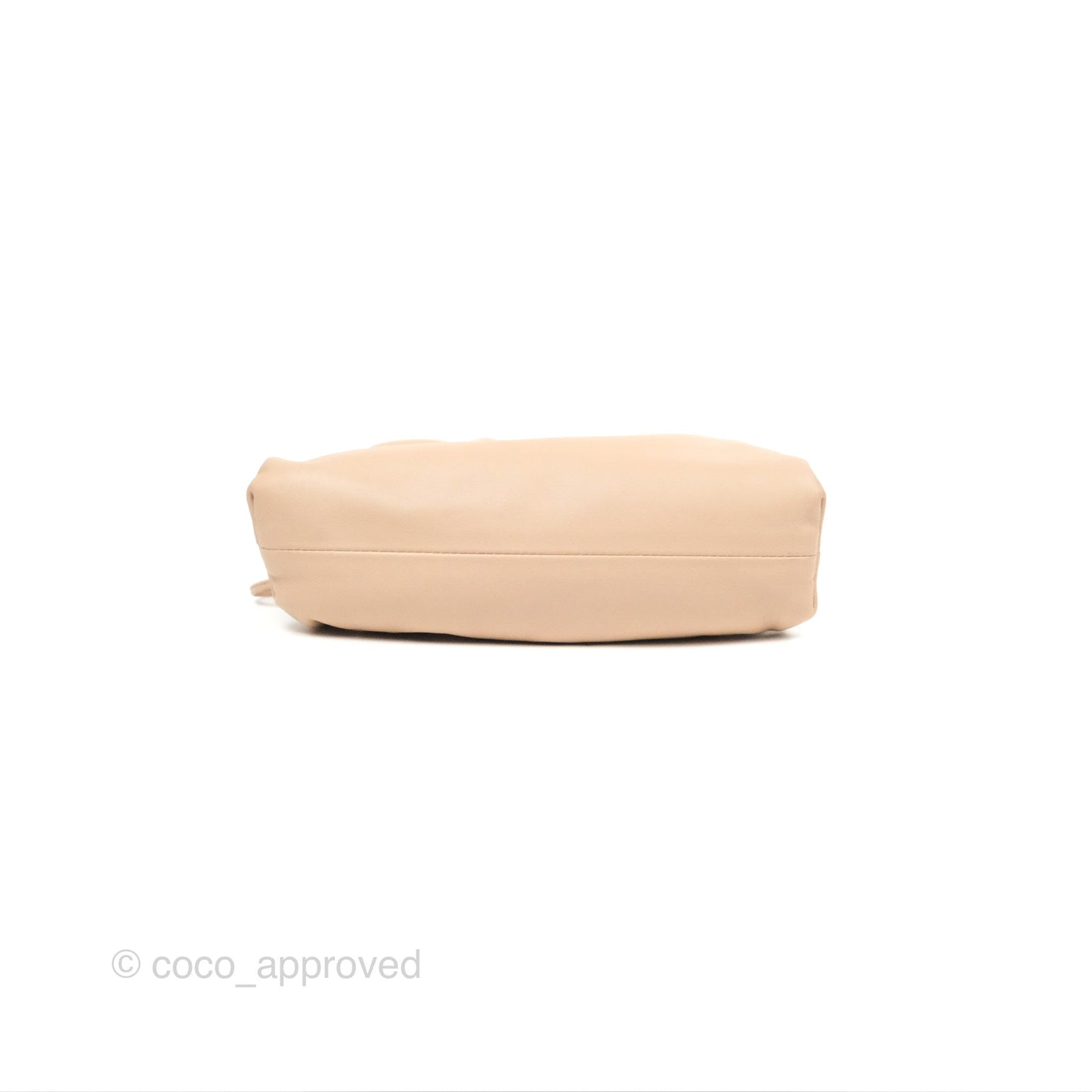 Bottega Veneta The Mini Pouch Calfskin Almond