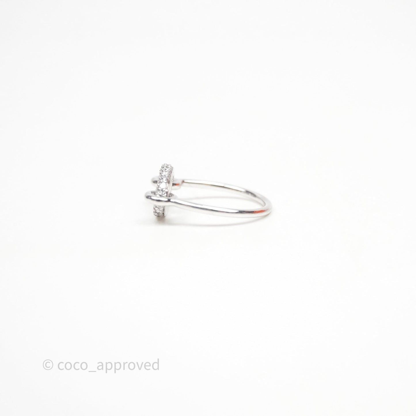 Hermès Farandole Diamonds Ring White Gold