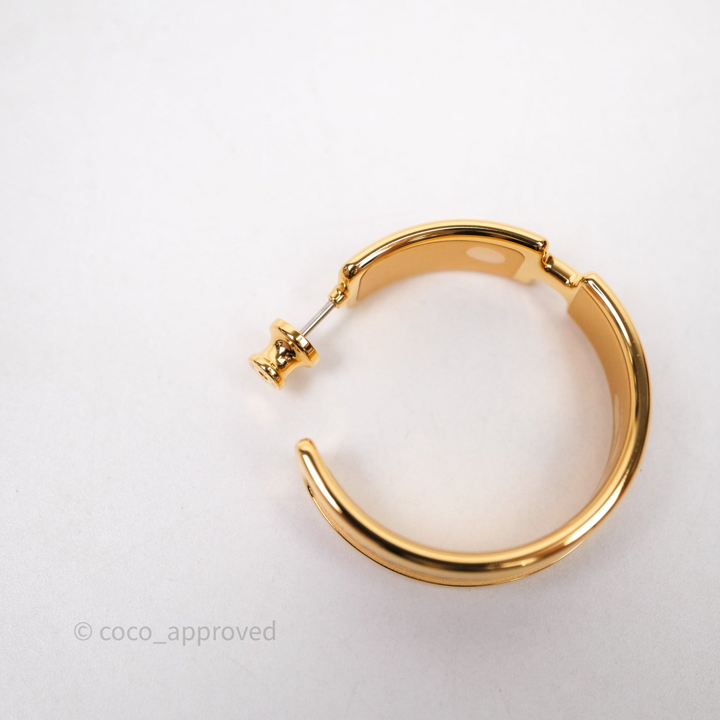 Hermes Olympe Earrings Rose