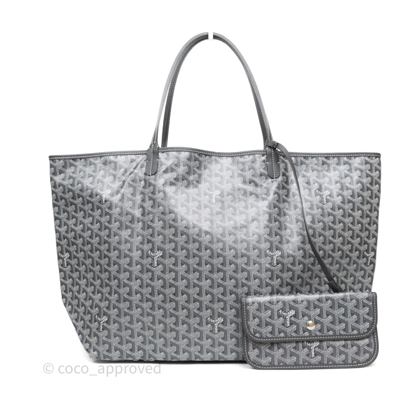 Goyard St. Louis Tote GM Grey