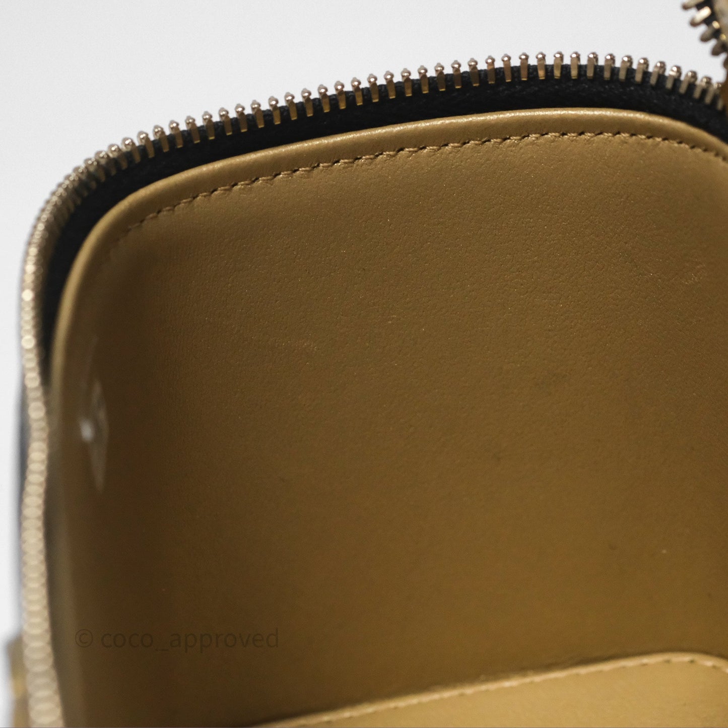 Chanel Vanity with Enamel CC Adjustable Chain Black Lambskin Aged Gold Hardware 24A