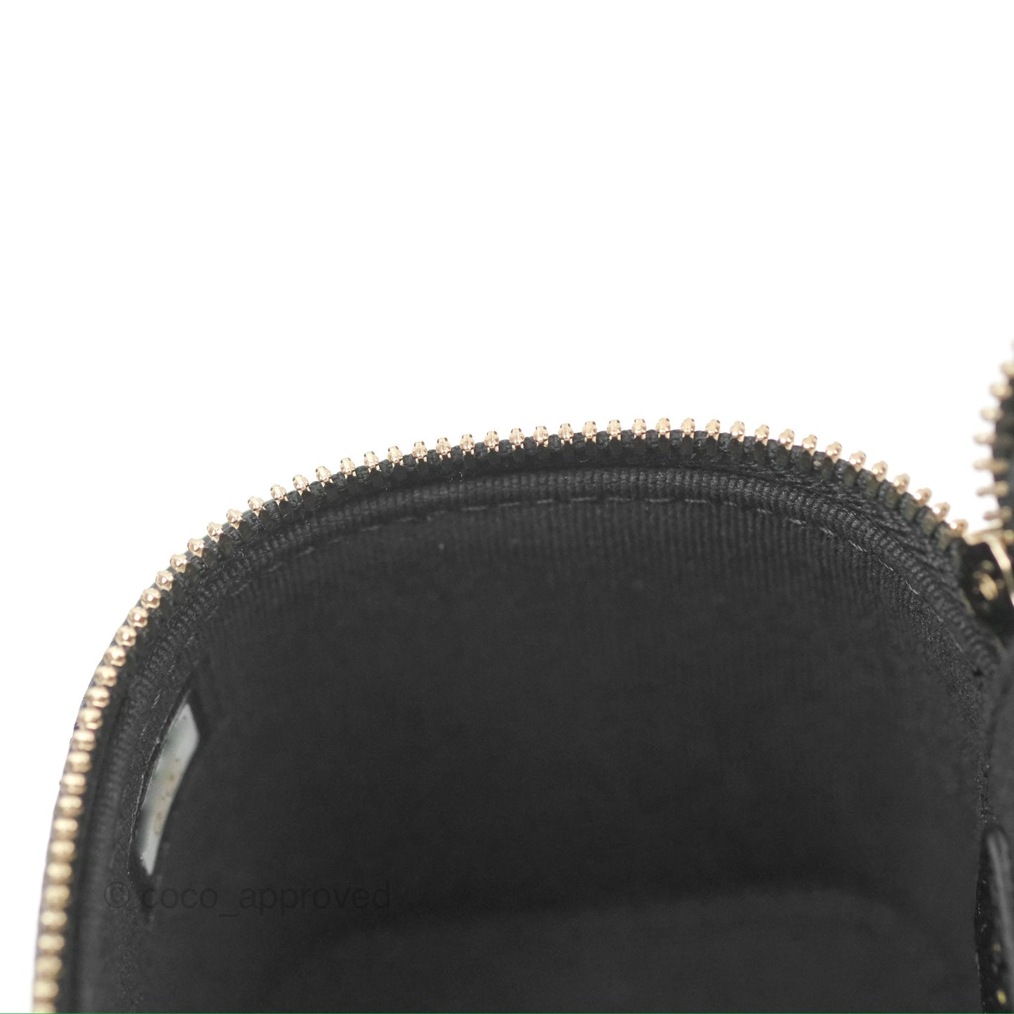 Chanel Mini Vanity With CC Chain Black Caviar Gold Hardware