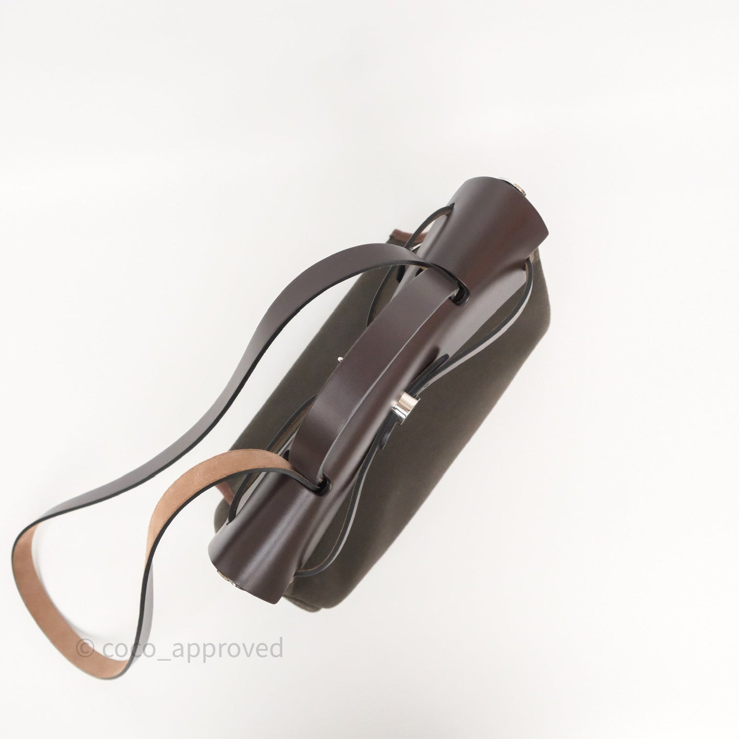 Hermès Herbag Zip 31 Retourne Dark Bronze Ebene Palladium Hardware
