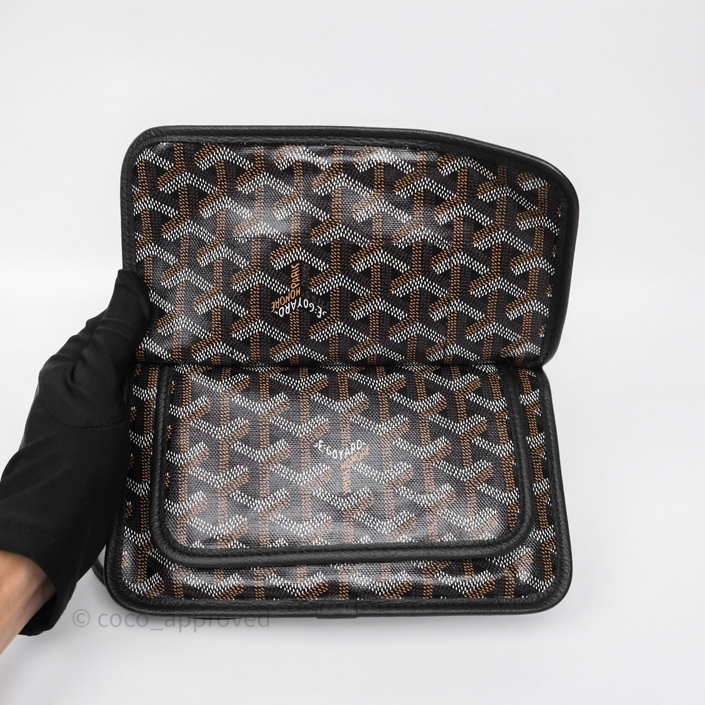 Goyard Plumet Pocket Wallet Black