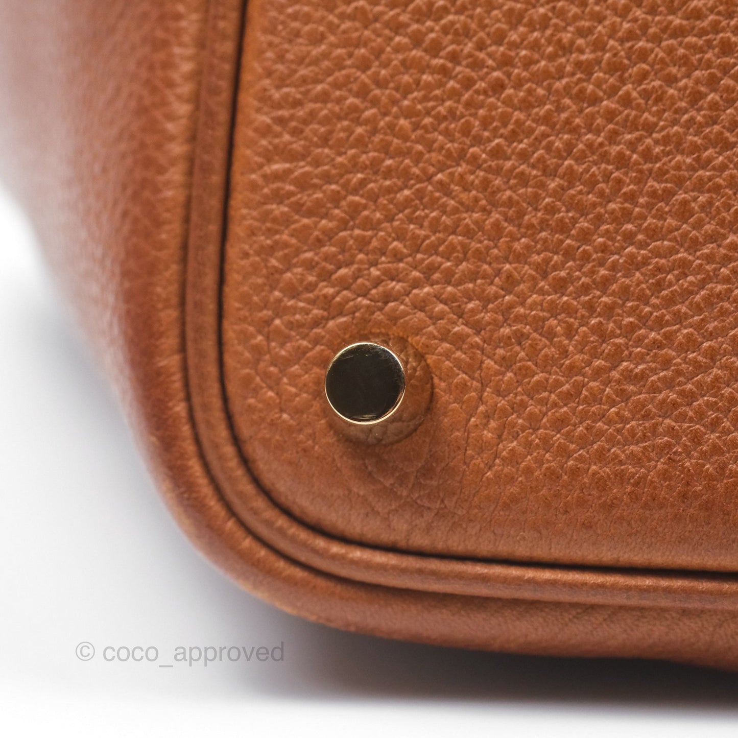 Hermès Picotin Lock 18 Fauve 34 Barenia Gold Hardware