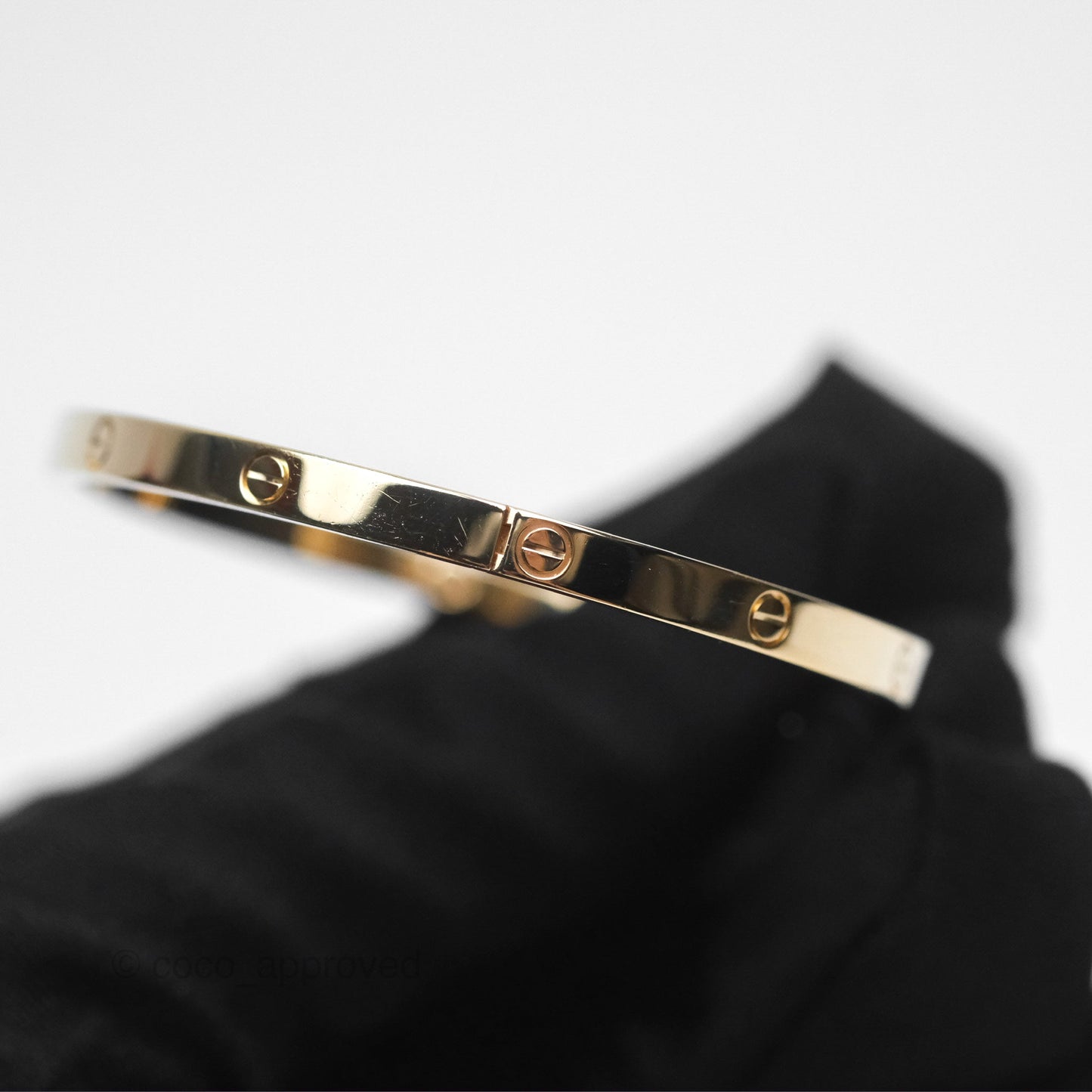 Cartier Small Love Bracelet Yellow Gold