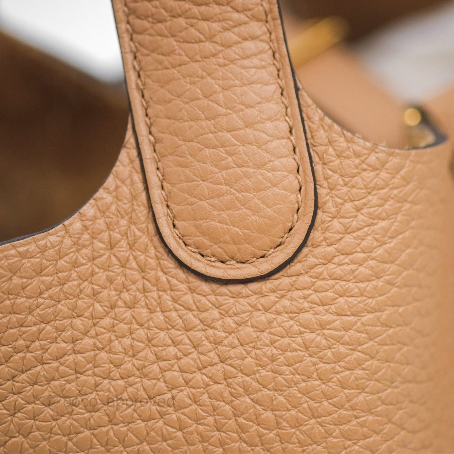 Hermès Picotin Lock 18 Chai 0M Taurillon Clemence Gold Hardware