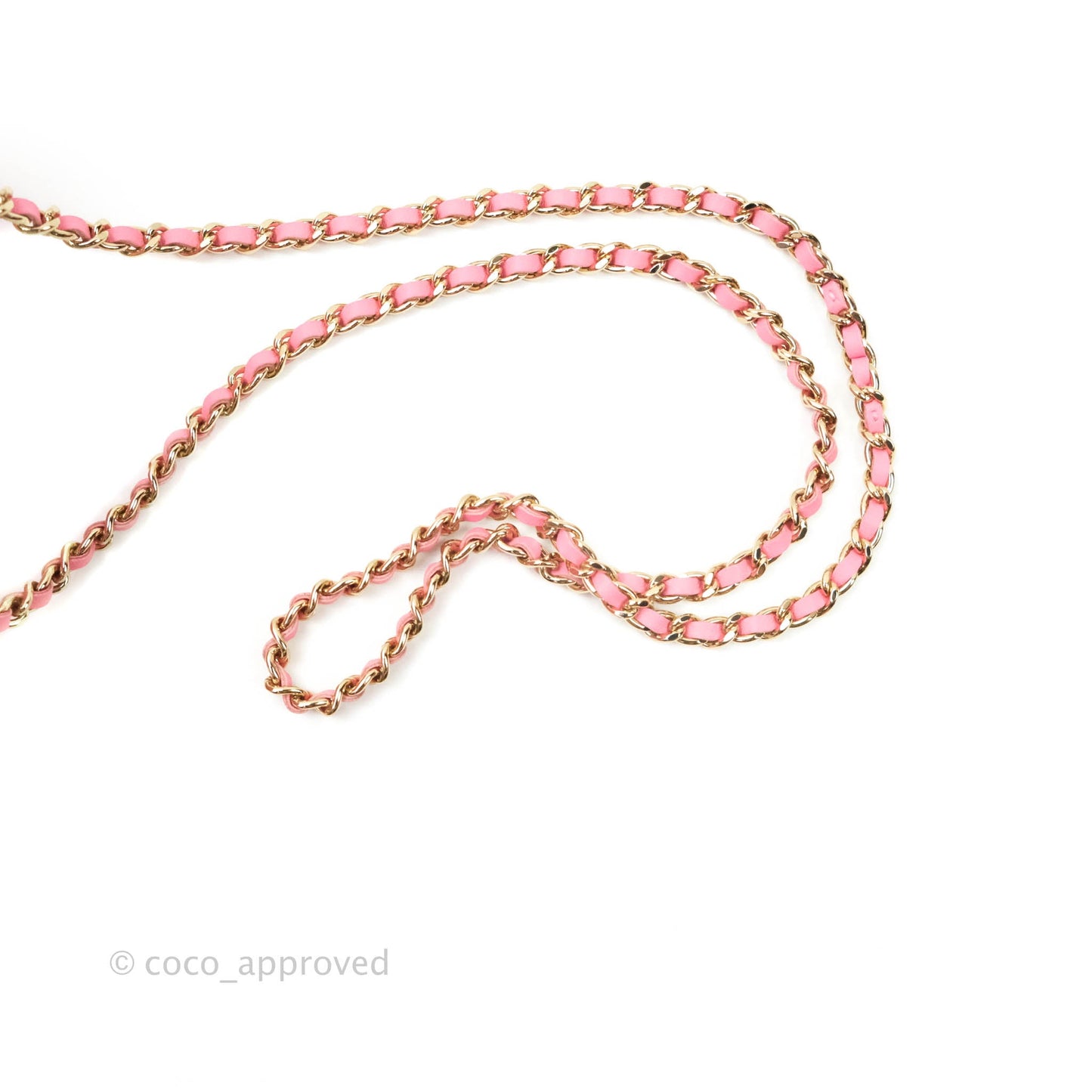 Chanel Small Trendy CC Box With Chain Pink Lambskin Gold Hardware