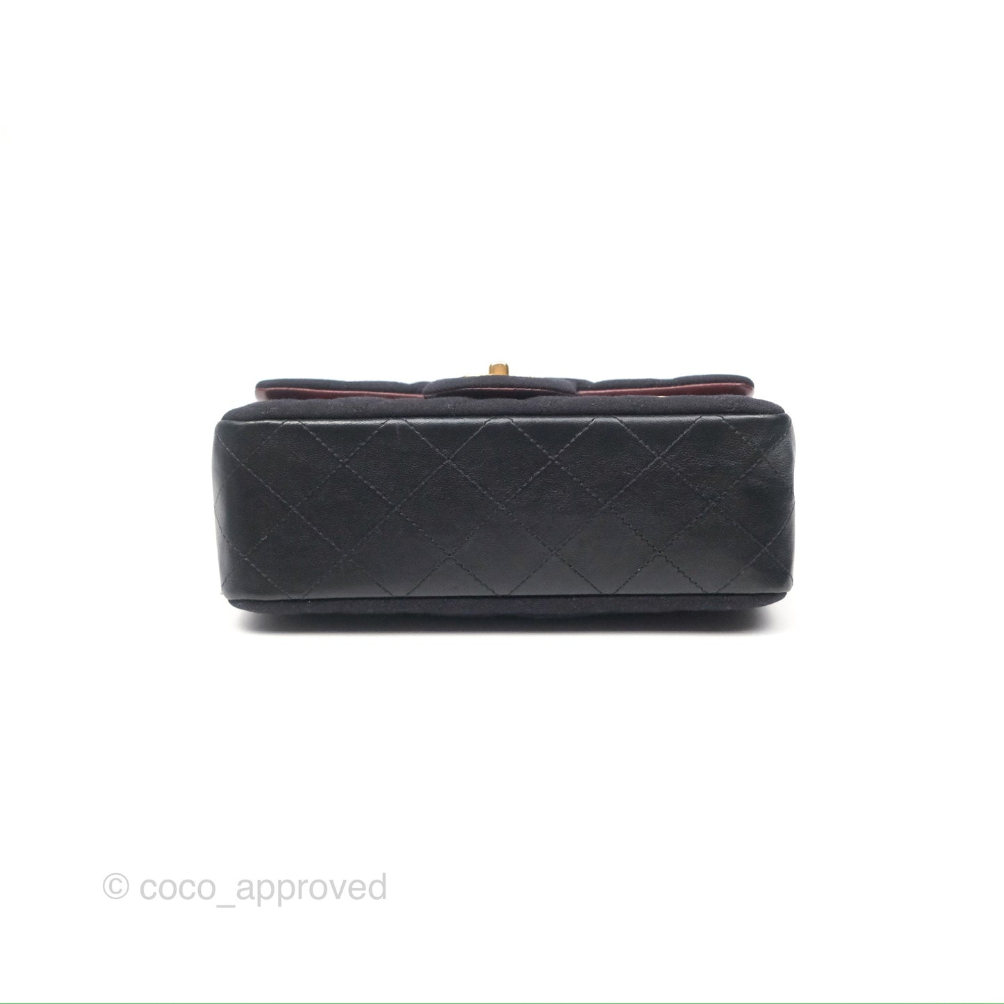 Chanel Paris-Hamburg Charms Mini Rectangular Flap Black 18C