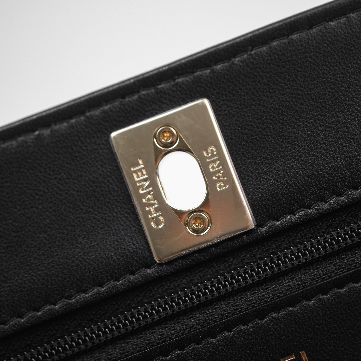 Chanel Trendy CC WOC Wallet on Chain Black Lambskin Gold Hardware