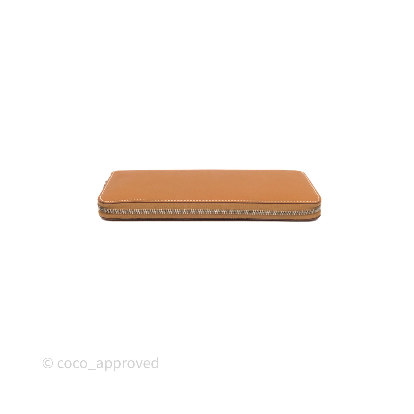 Hermès Silk In Classique Long Wallet Gold Epsom