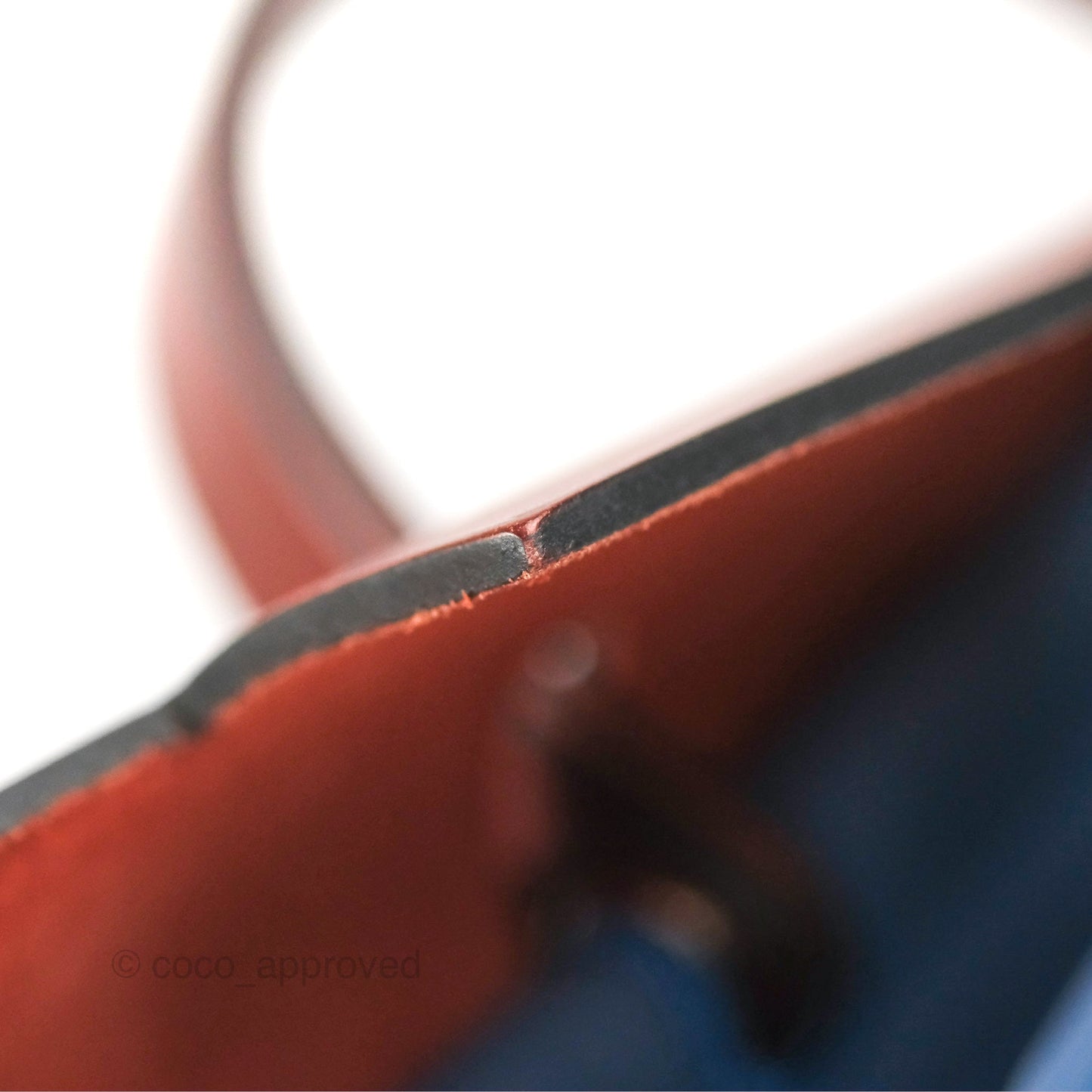Hermès Herbag Zip 31 Rouge H/Bleu Agate Canvas Palladium Hardware