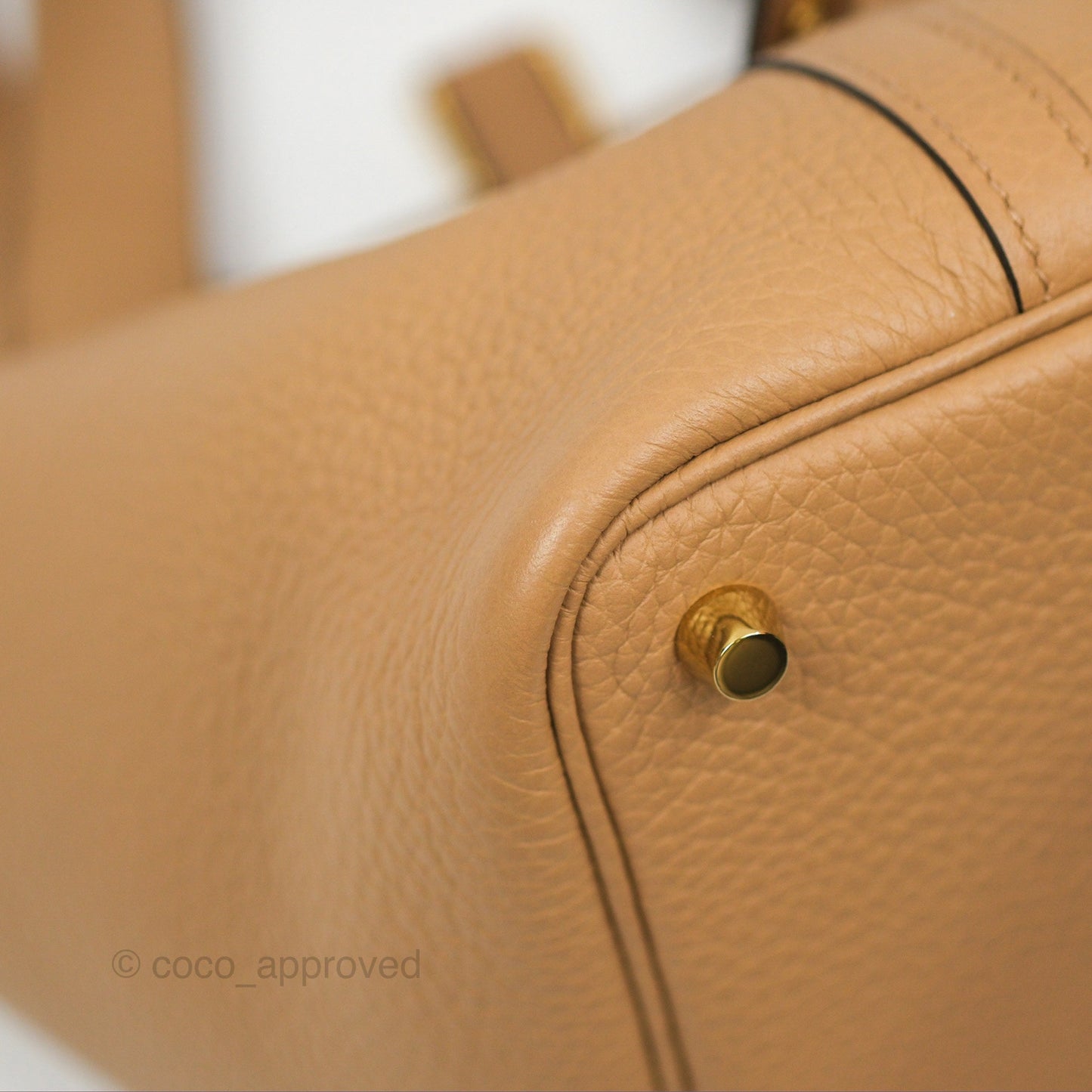 Hermès Picotin Lock 18 Chai 0M Taurillon Clemence Gold Hardware