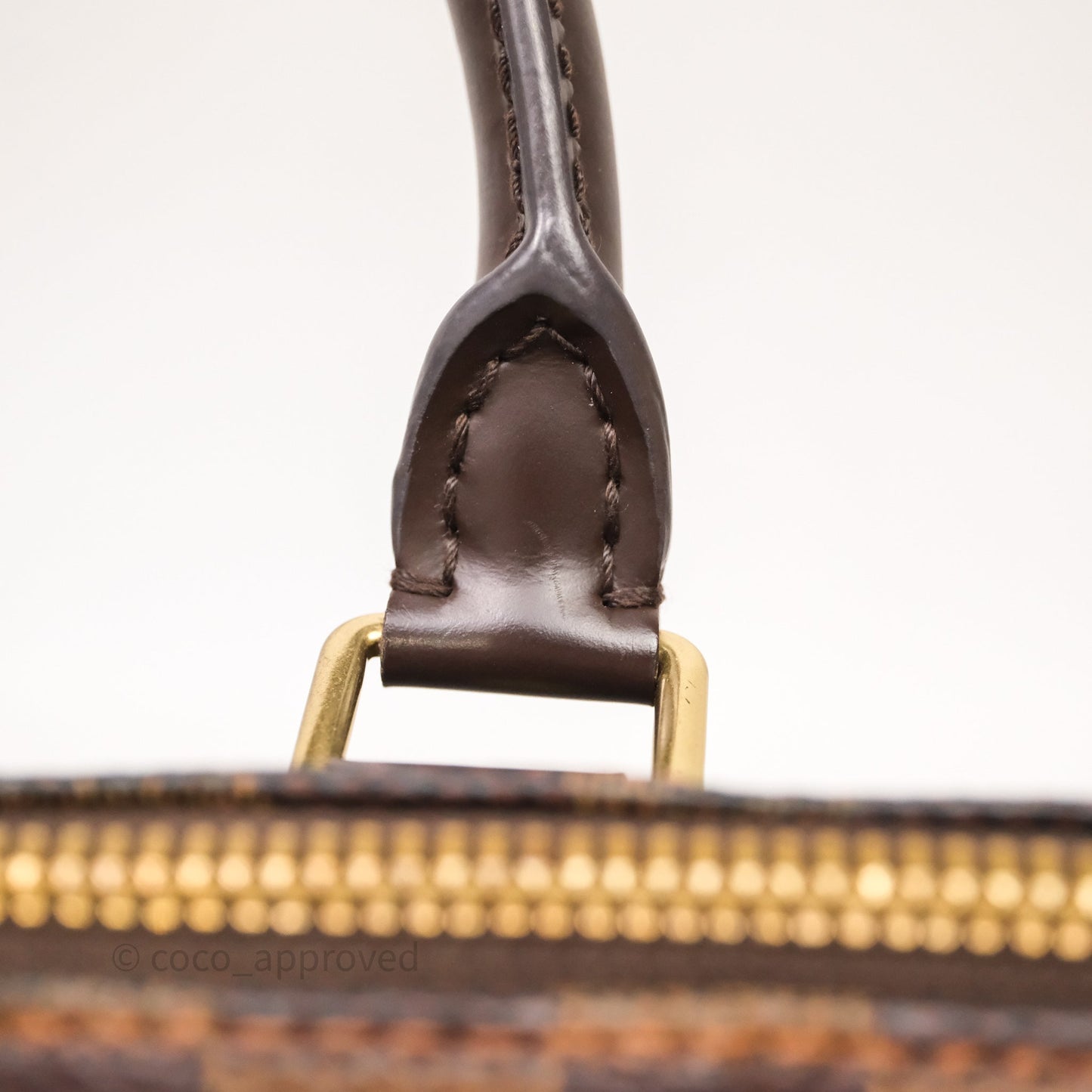 Louis Vuitton Speedy 25 Damier Canvas Gold Hardware