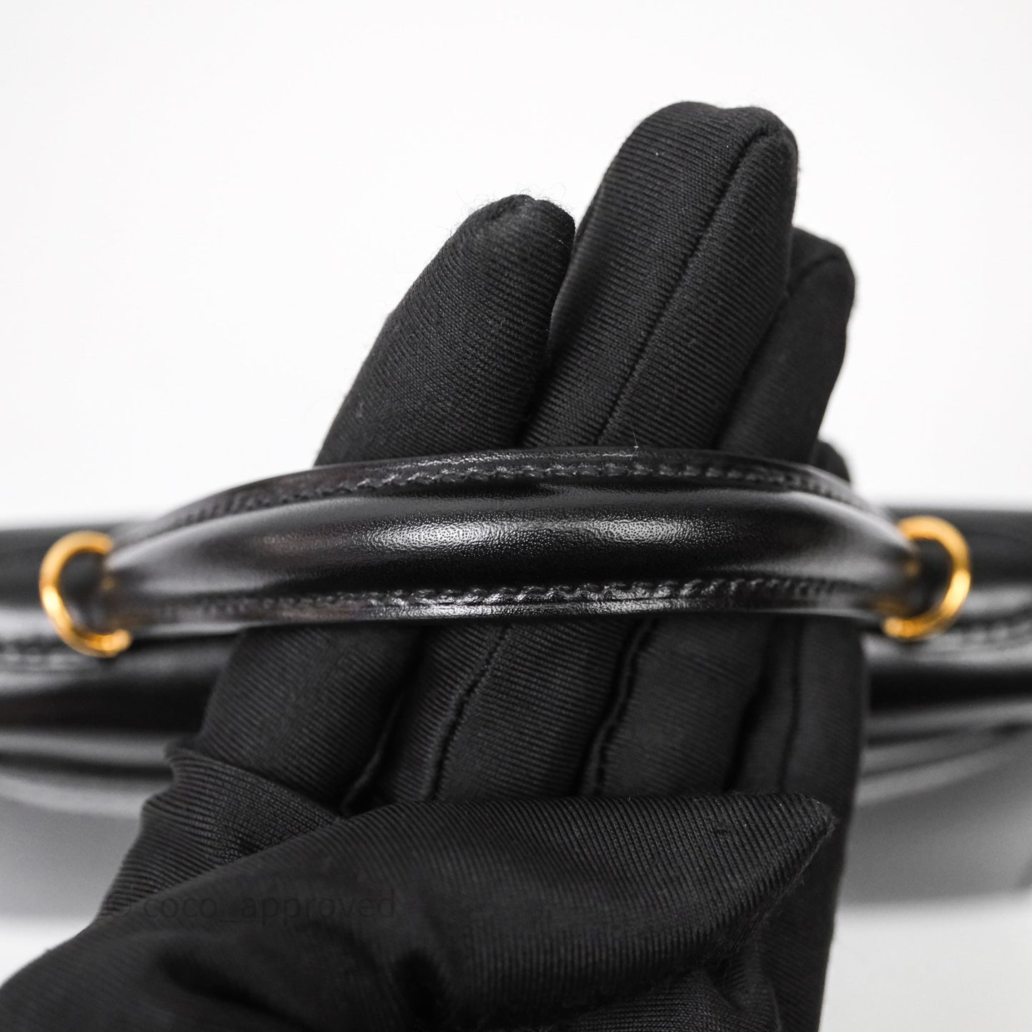 Hermès Mini Kelly II Black Noir 89 Box Leather Gold Hardware