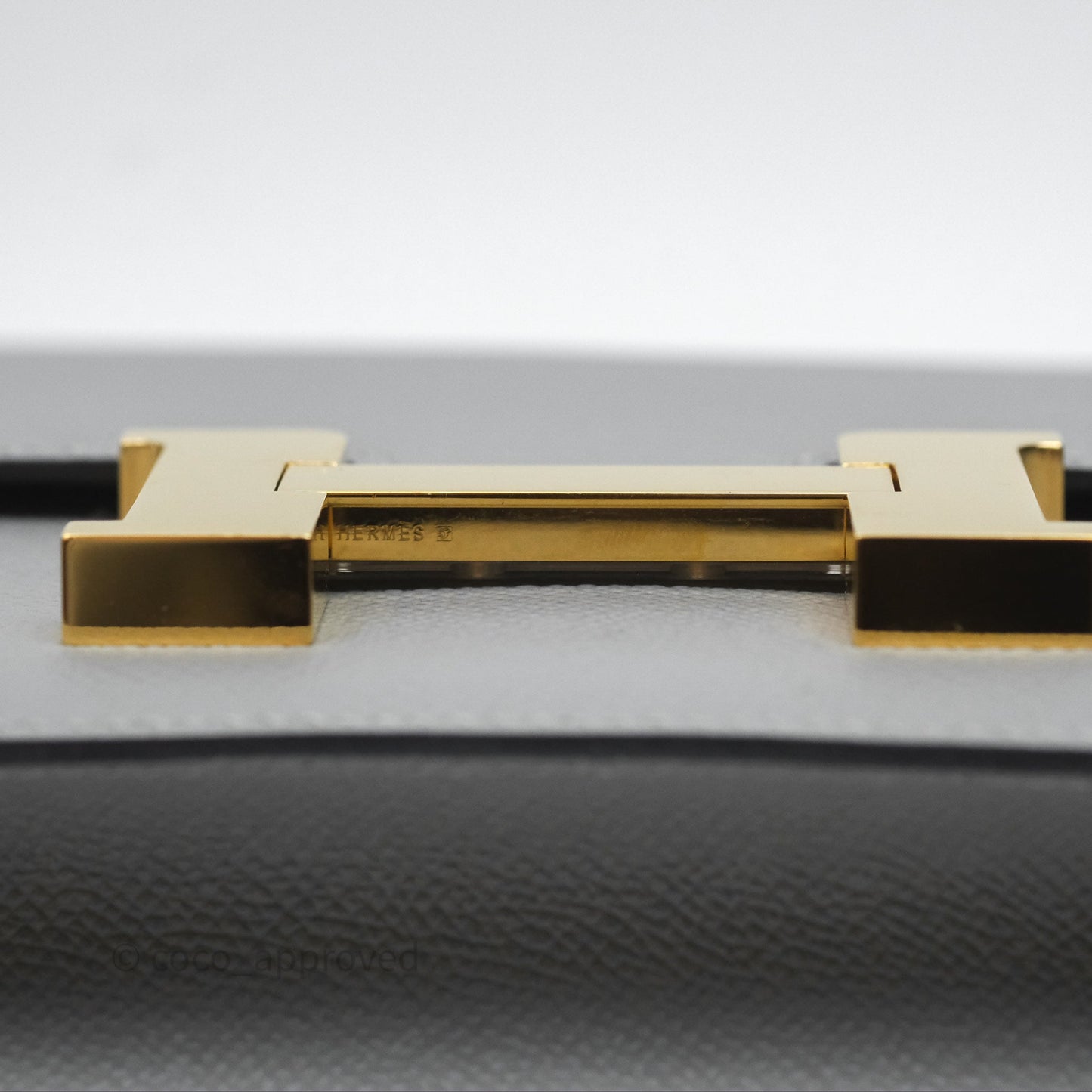 Hermès Constance 24 Gris Mouette 4Z Epsom Gold Hardware