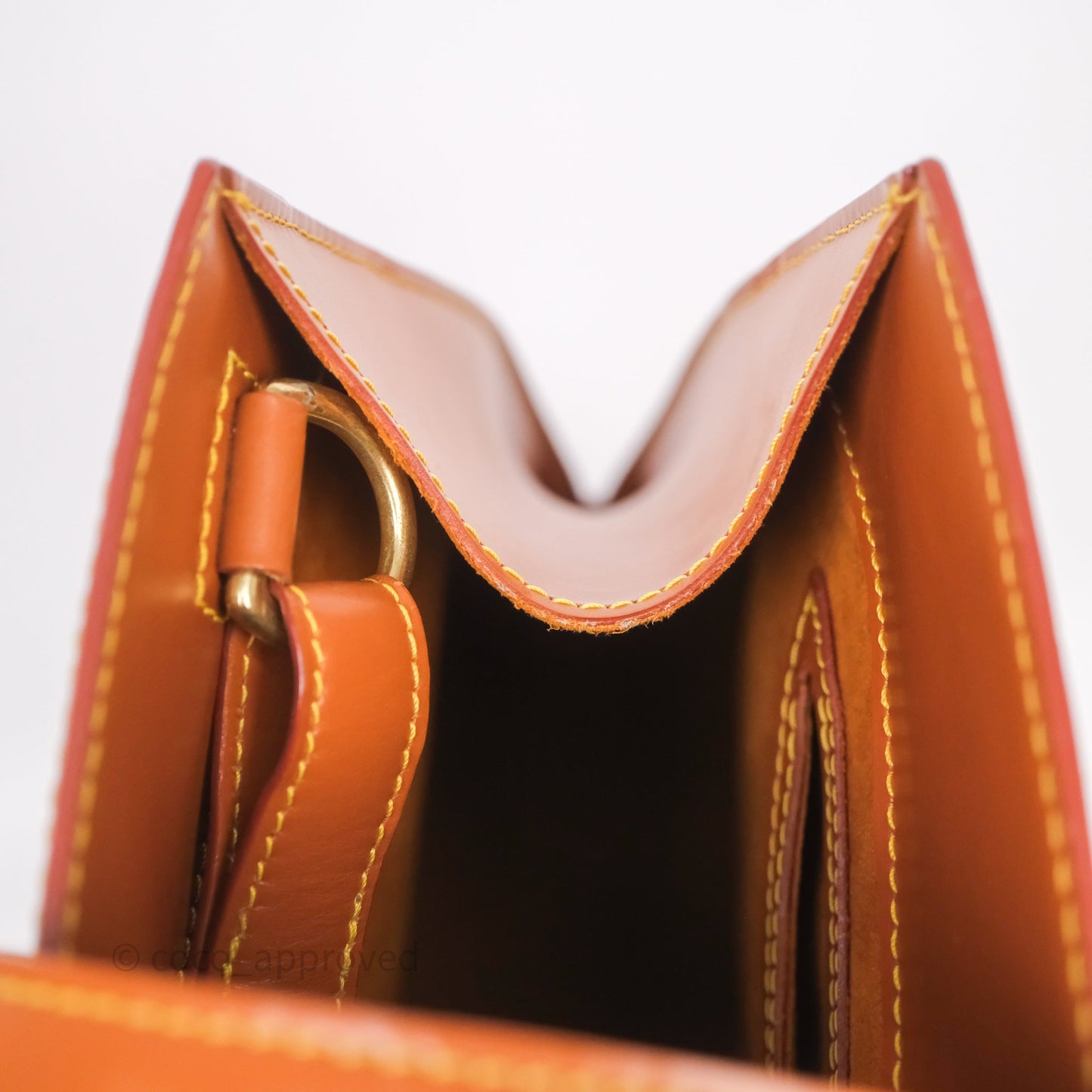 Louis Vuitton Cluny Shoulder Bag Brown Epi