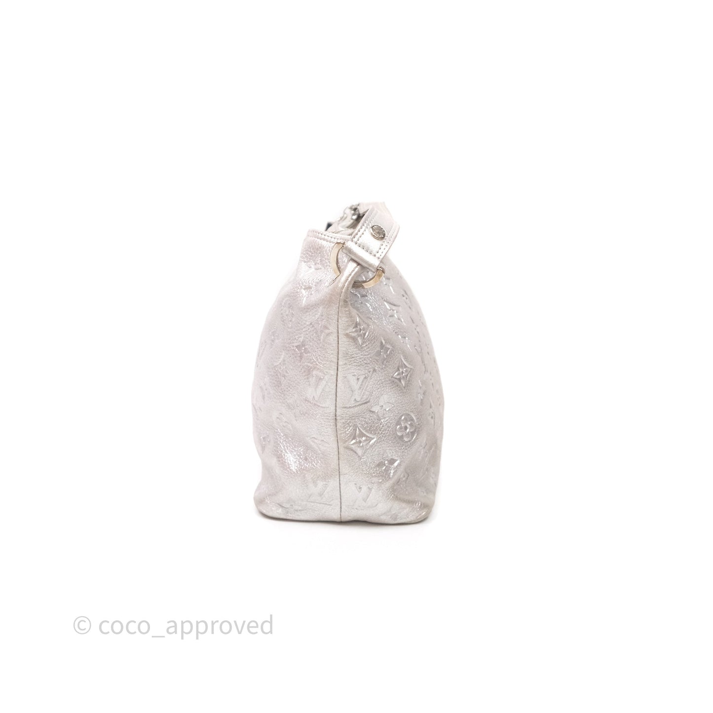 Louis Vuitton Monogram Shimmer Halo Bag Silver