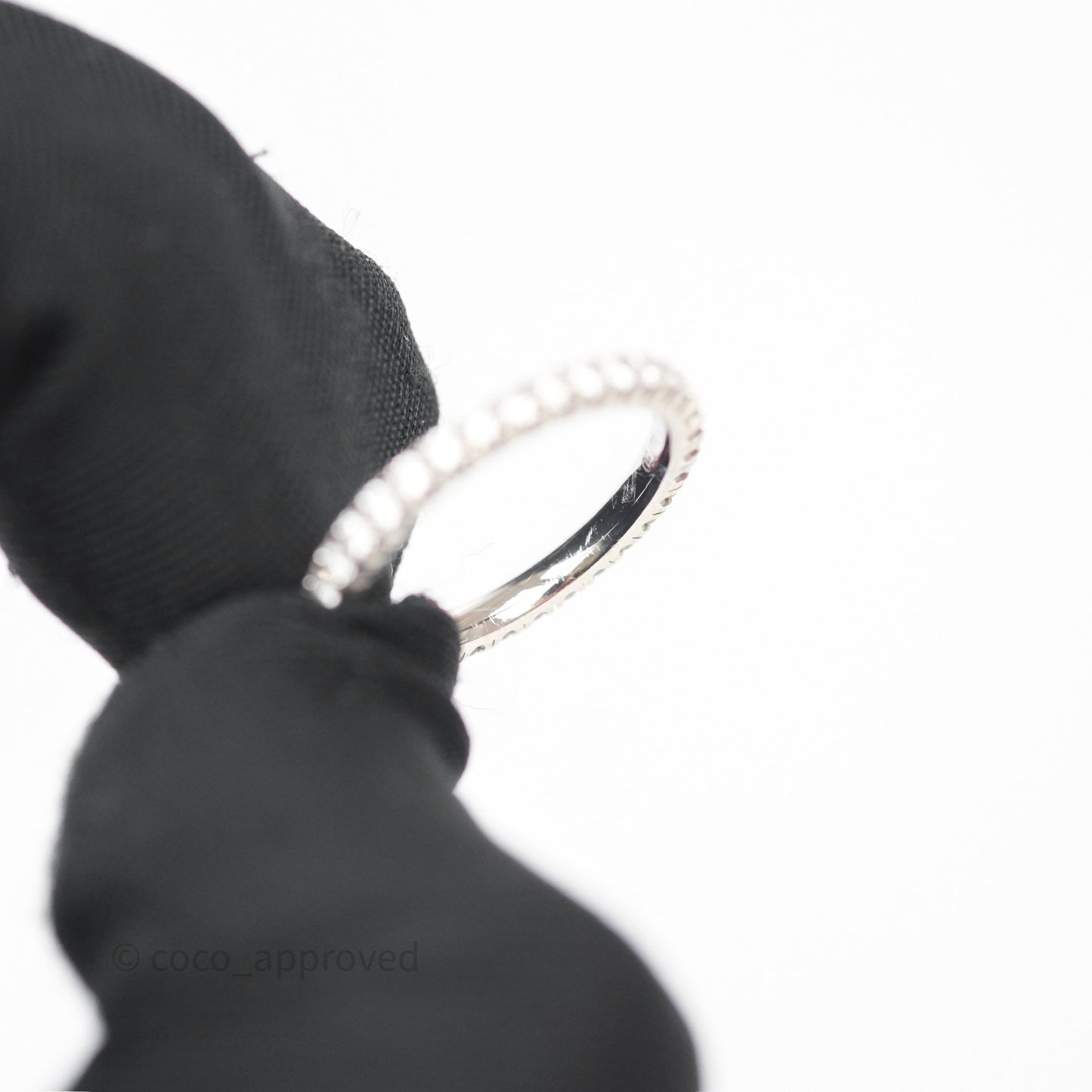 Cartier Diamonds Ring White Gold Size 46