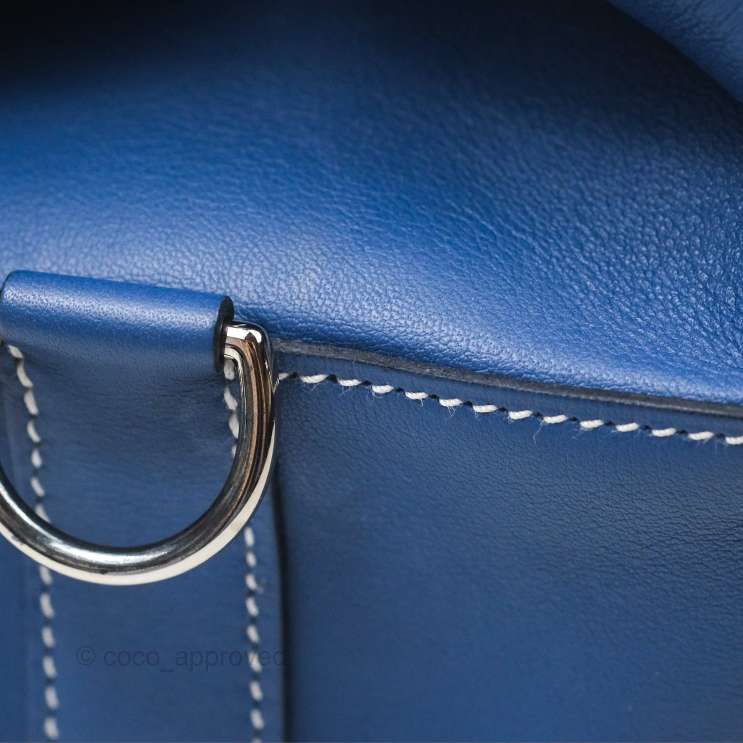 Hermès ToolBox 20 Bleu Agate R2 Swift Palladium Hardware