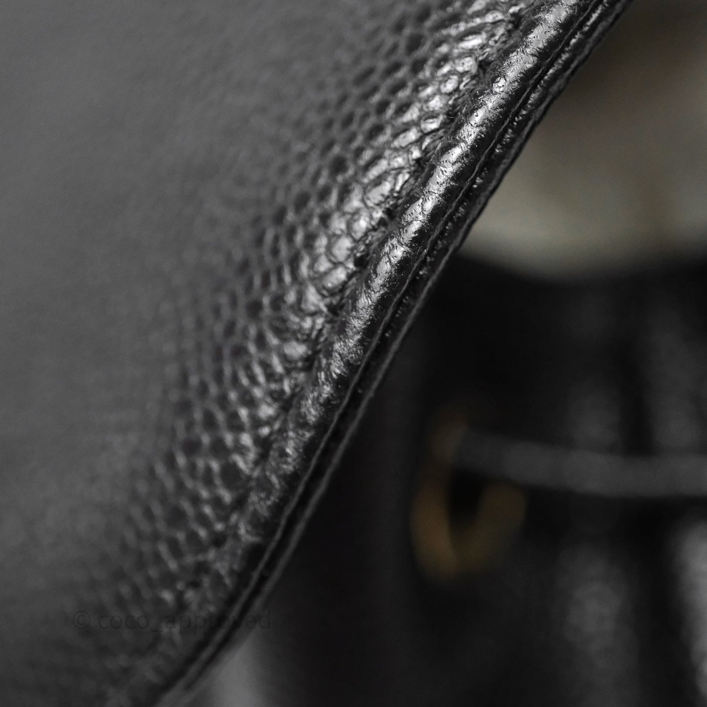 Chanel Quilted Mini Business Affinity Backpack Black Caviar Gold Hardware